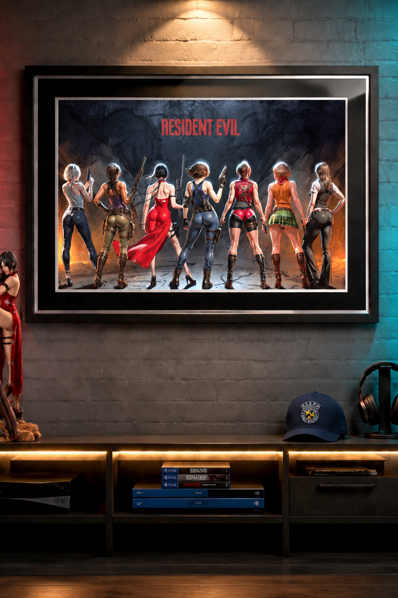 RE Poster, Gamer Poster
