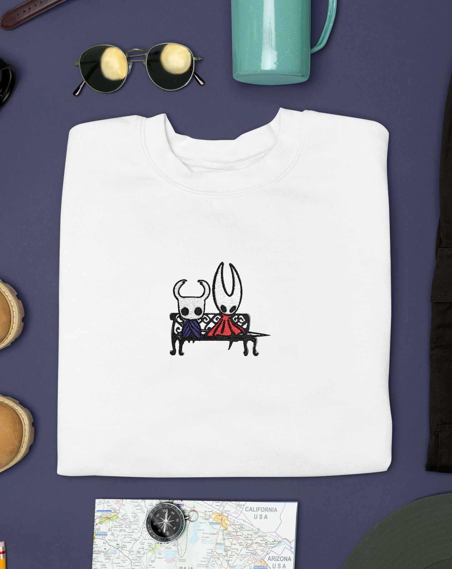 Hollow Knight Sweater, Gildan Unisex Sweatshirt