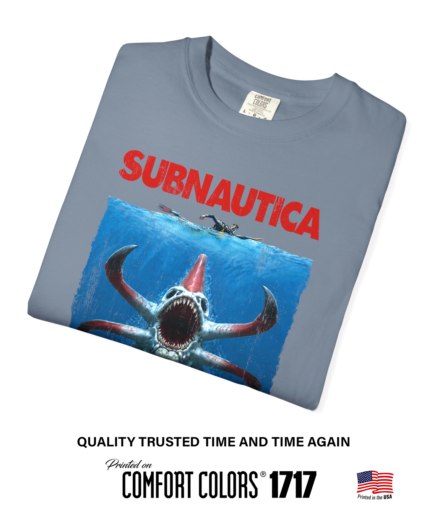 Subnautica Shirt, Comfort Colors Unisex T-Shirt