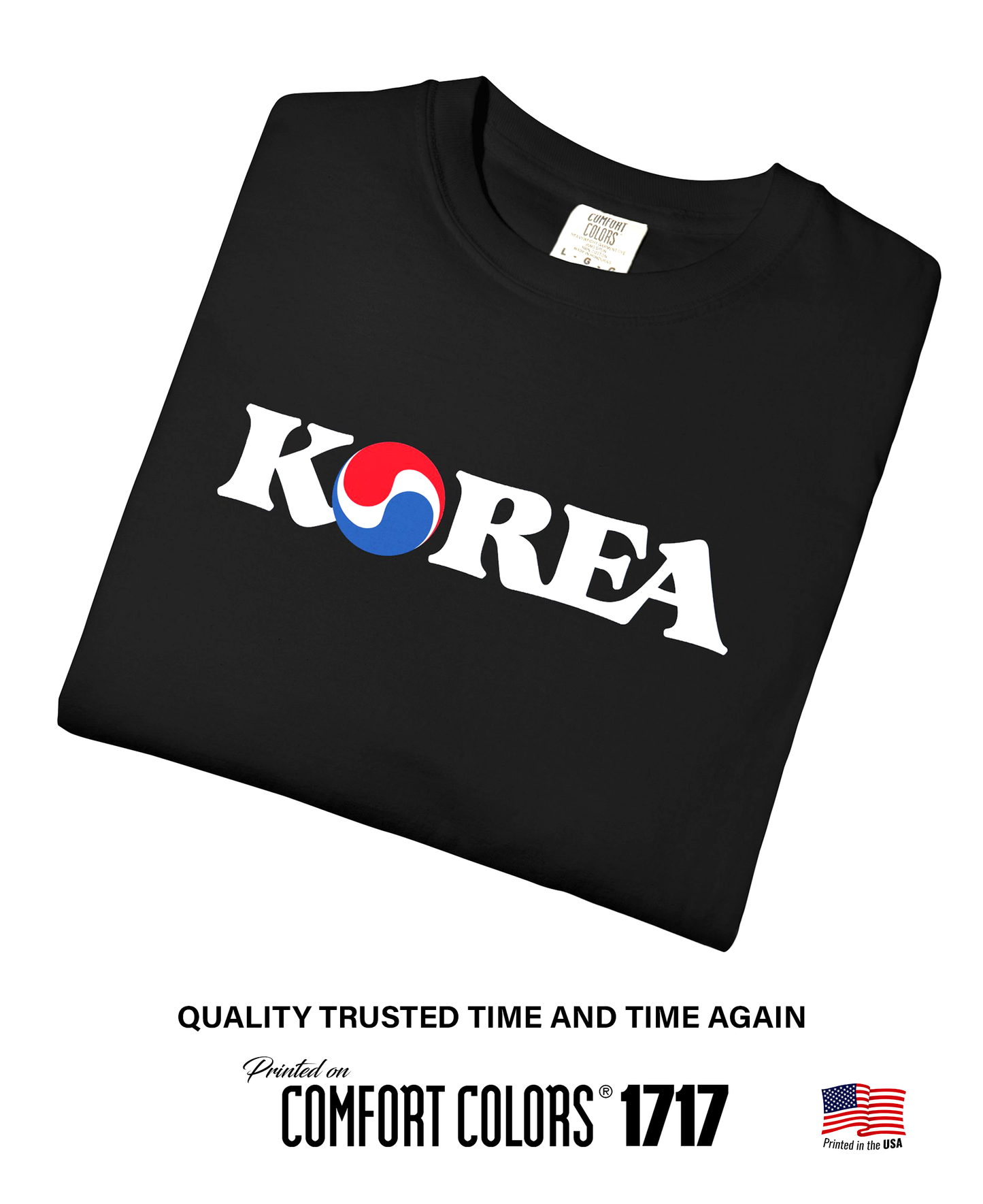 Korea Shirt, Comfort Colors Korean Unisex Tshirt