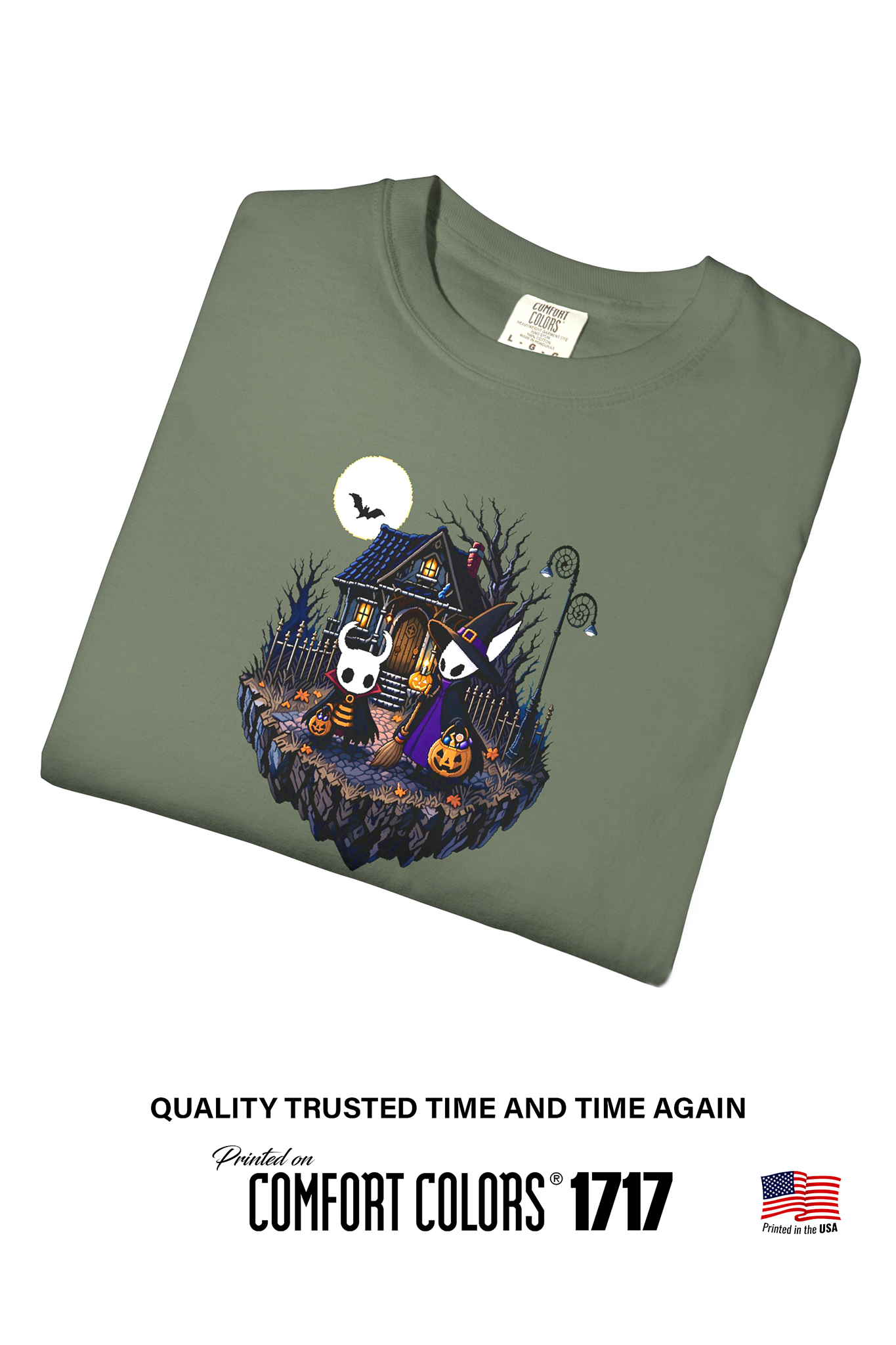 Hollow Knight Halloween Shirt, Comfort Colors Unisex Tee
