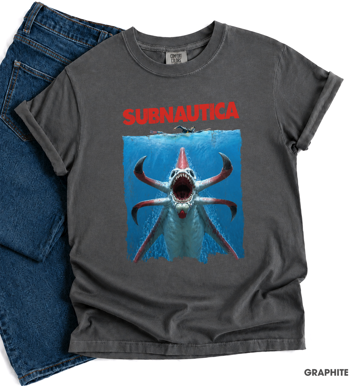 Subnautica Shirt, Comfort Colors Unisex T-Shirt