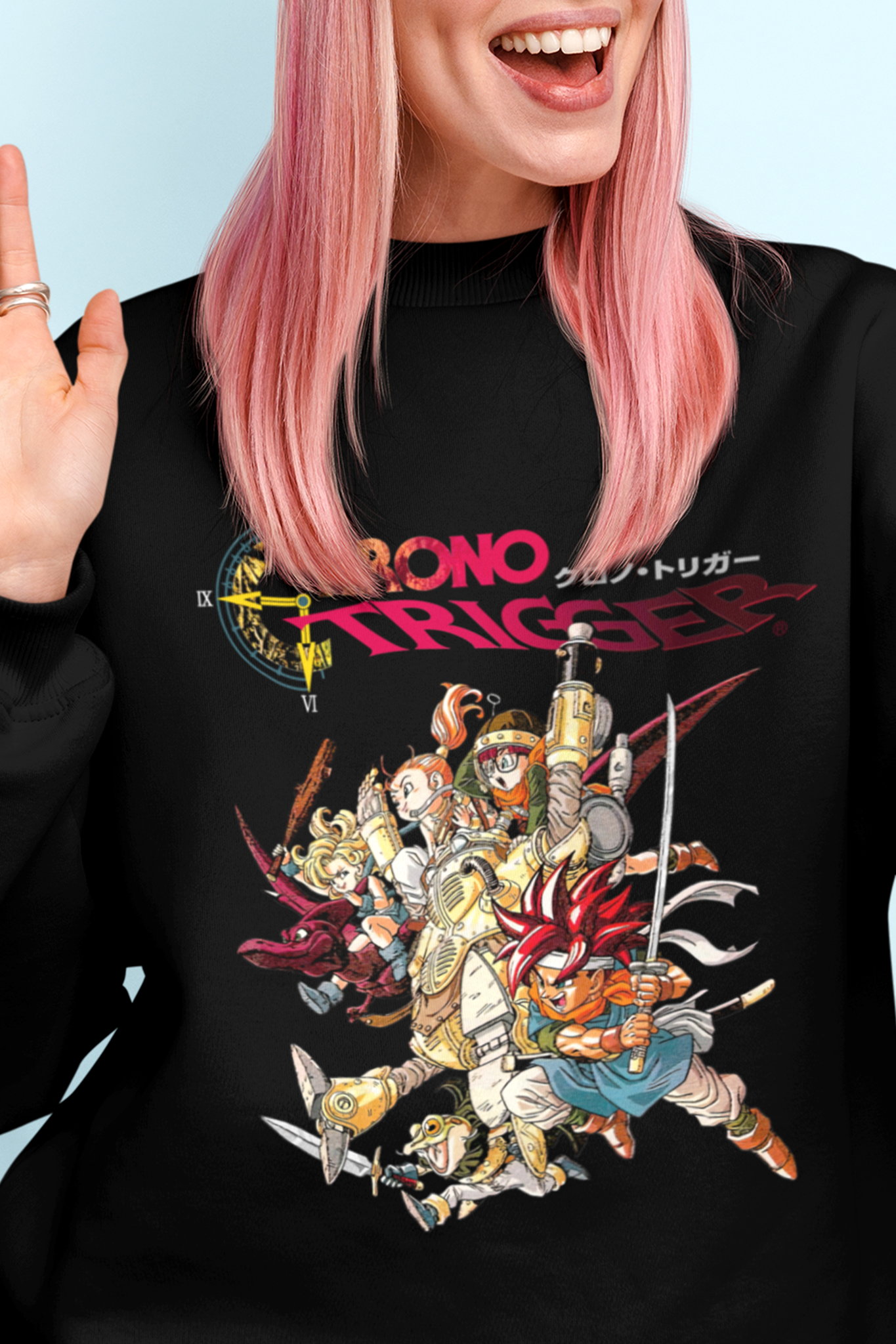 Chrono Trigger Sweatshirt, Unisex Gamer Sweater