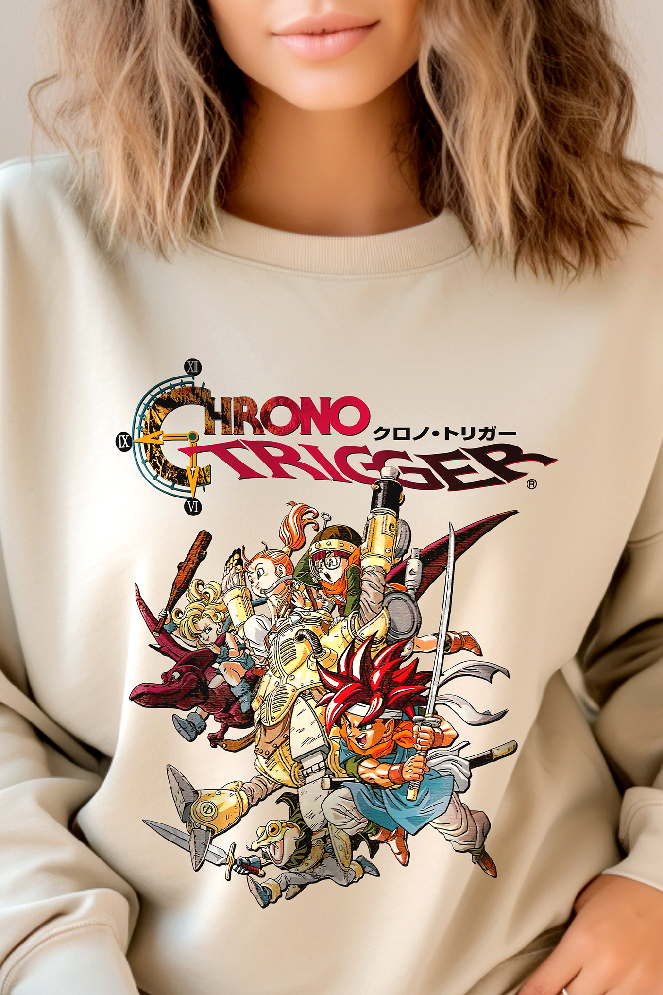Chrono Trigger Sweatshirt, Unisex Gamer Sweater