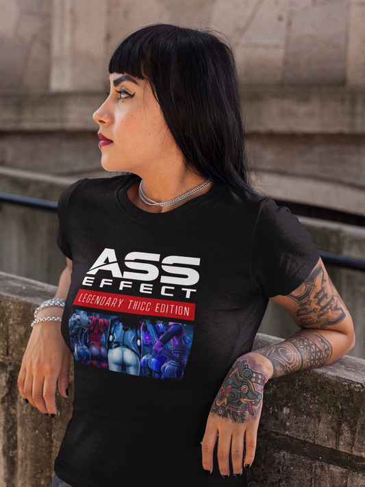 MASS EFFECT - ASS EFFECT LEGENDARY THICC EDITION WOMEN'S TEE