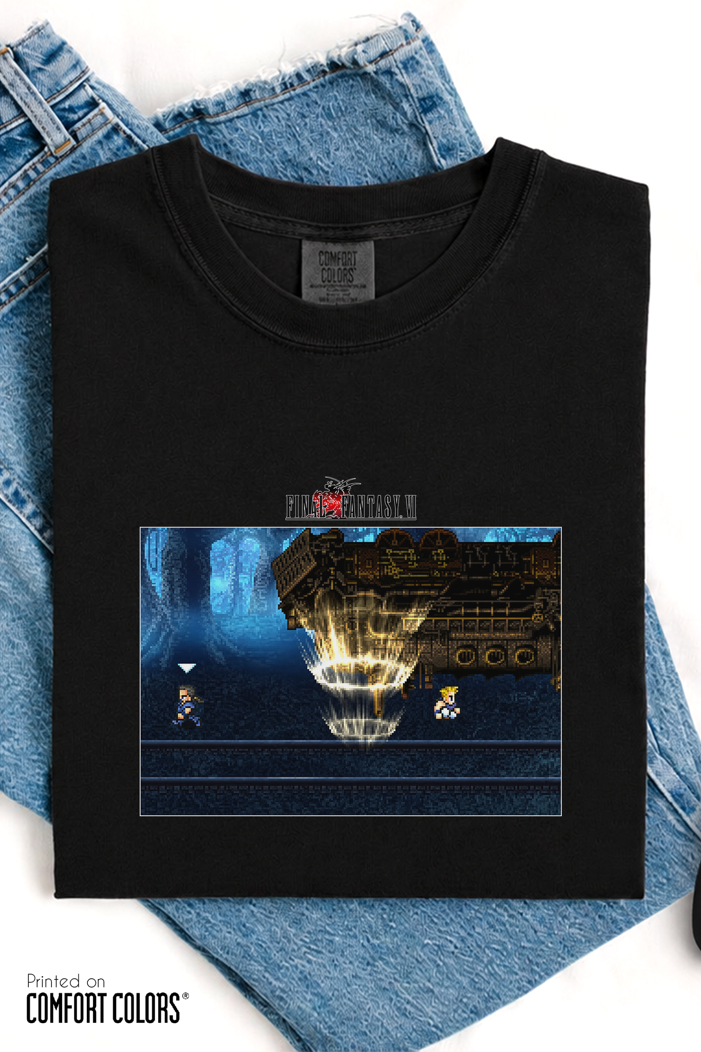 FF6 Suplex Shirt, Comfort Colors Unisex Gamer Tshirt