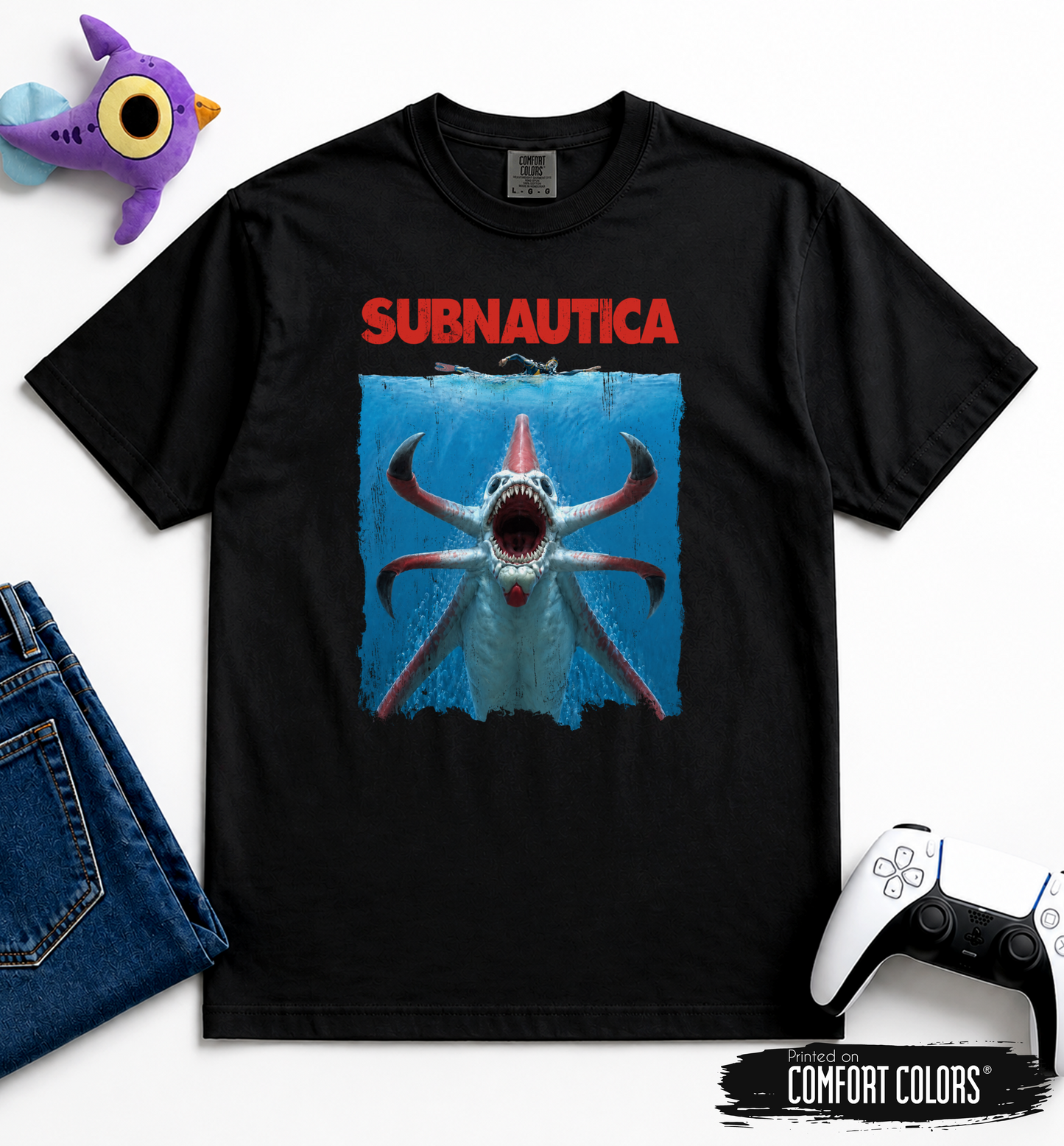 Subnautica Shirt, Comfort Colors Unisex T-Shirt
