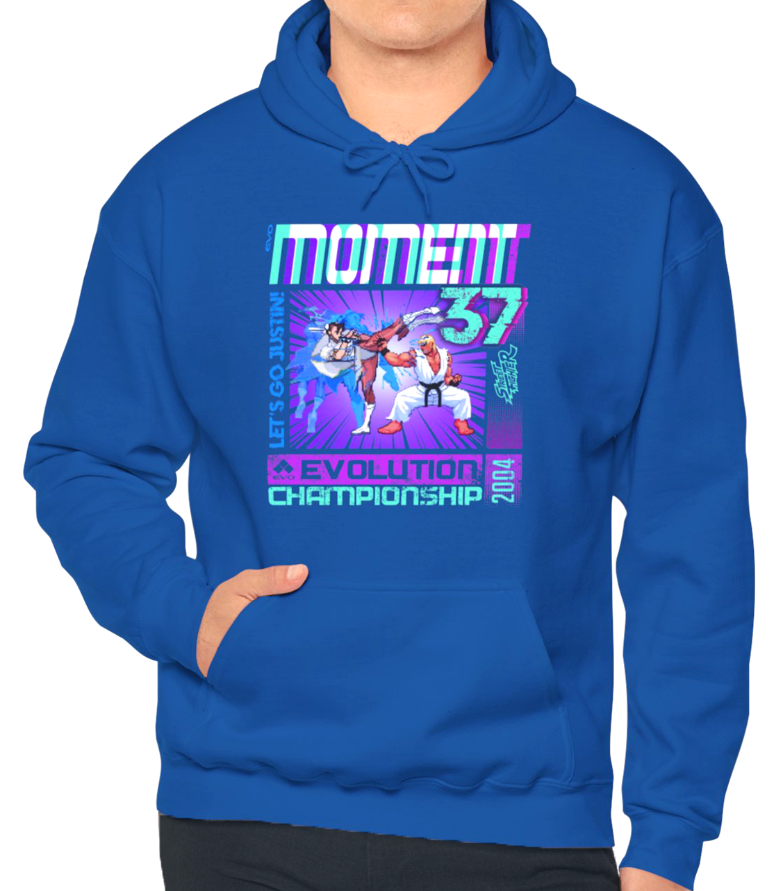 STREET FIGHTER UNISEX HOODIE - STREET FIGHTER MOMENT 37 HOODED SWEATSHIRT