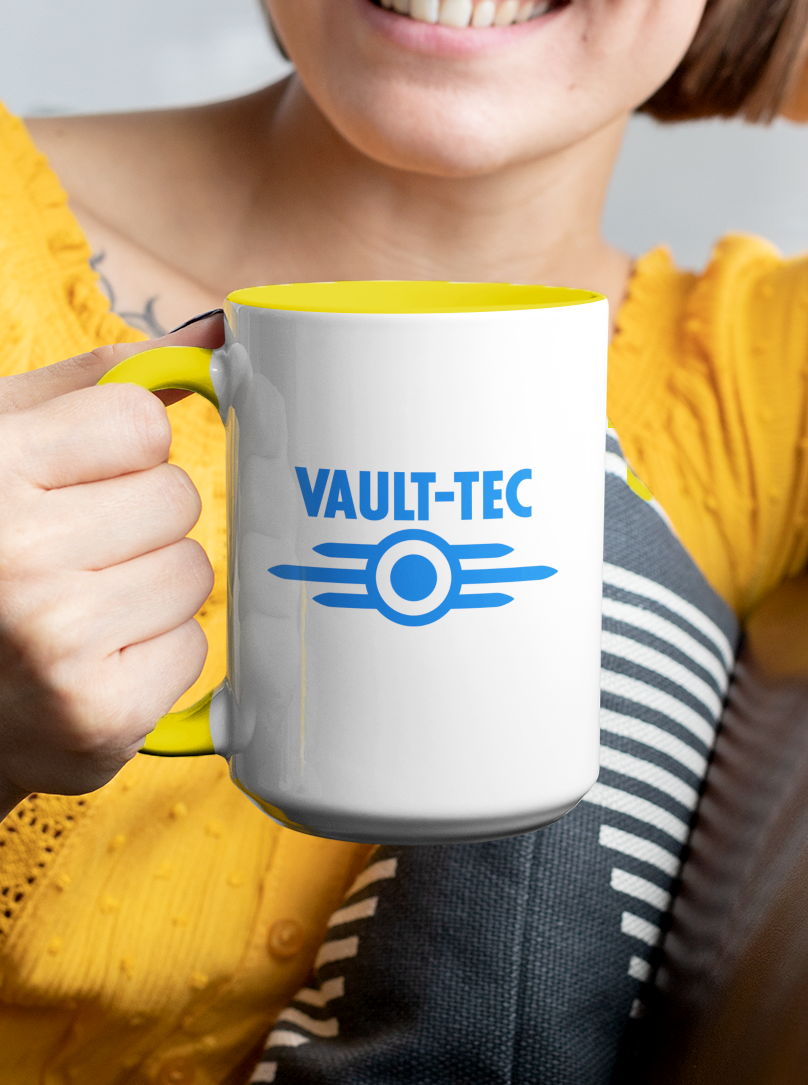 “Hang In There, It Gets Worse” Vault Boy Coffee Cup, 11oz & 15oz