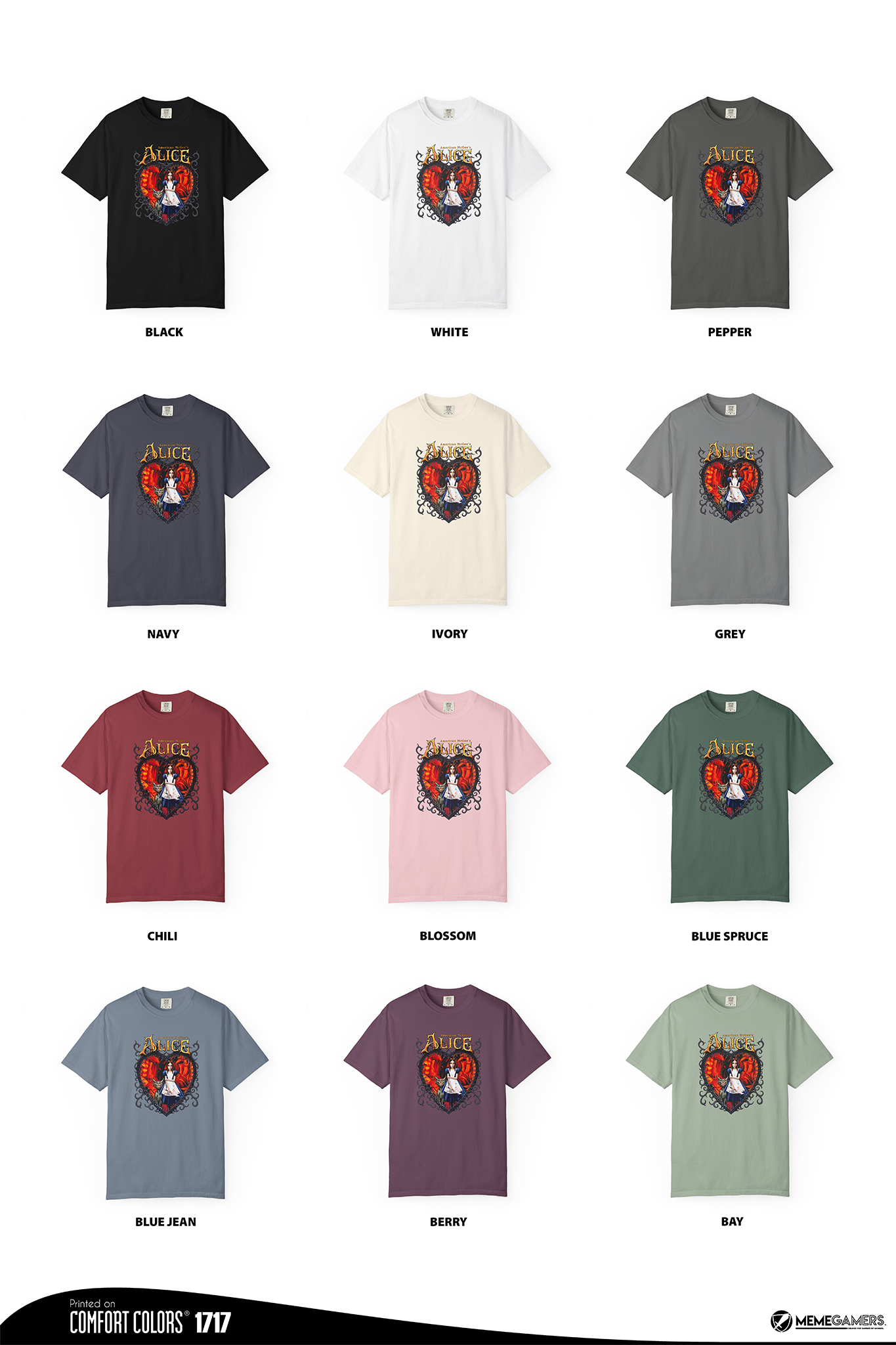 Alice Shirt - Comfort Colors Unisex T-Shirt, American McGee