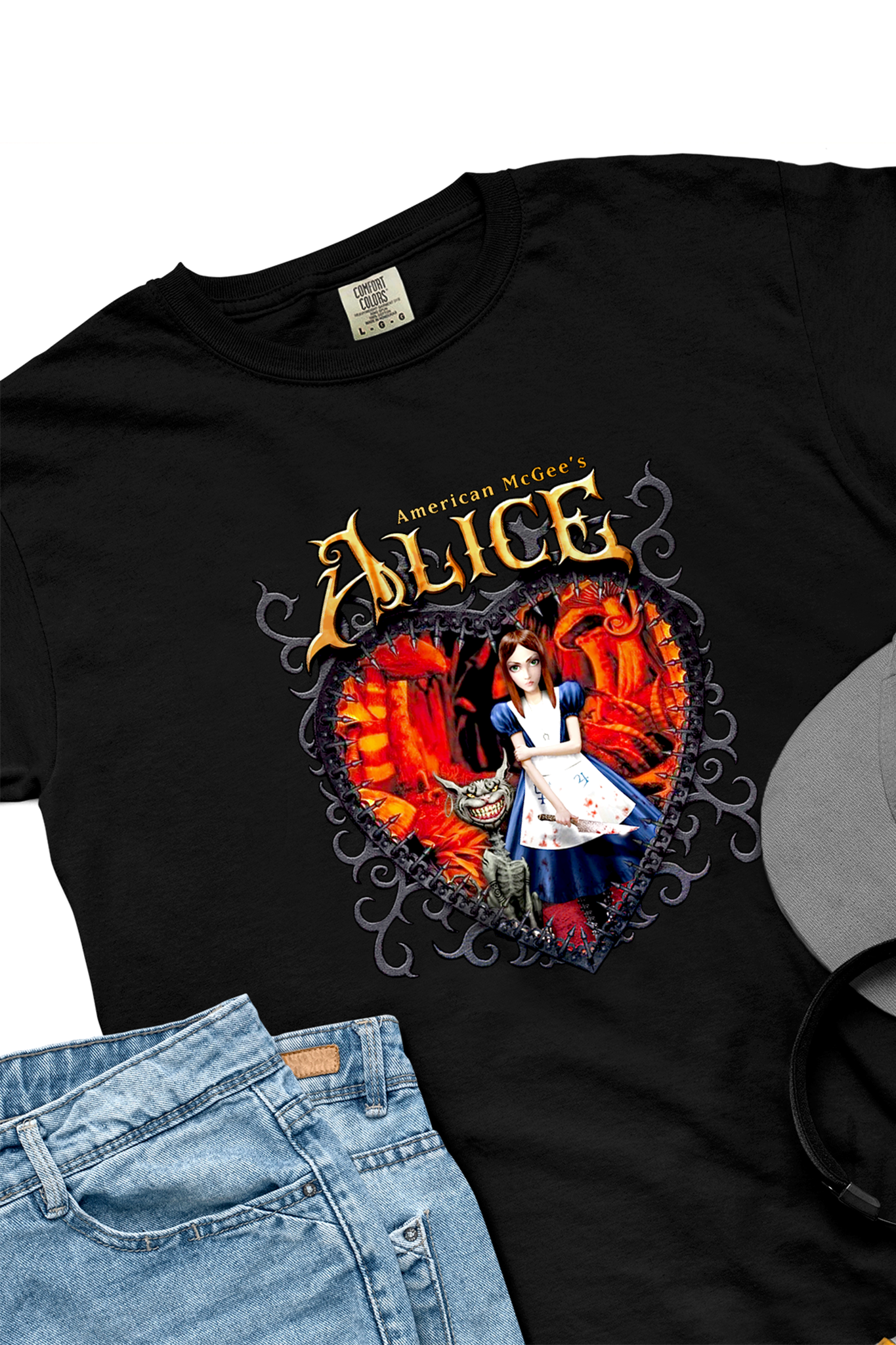 Alice Shirt - Comfort Colors Unisex T-Shirt, American McGee