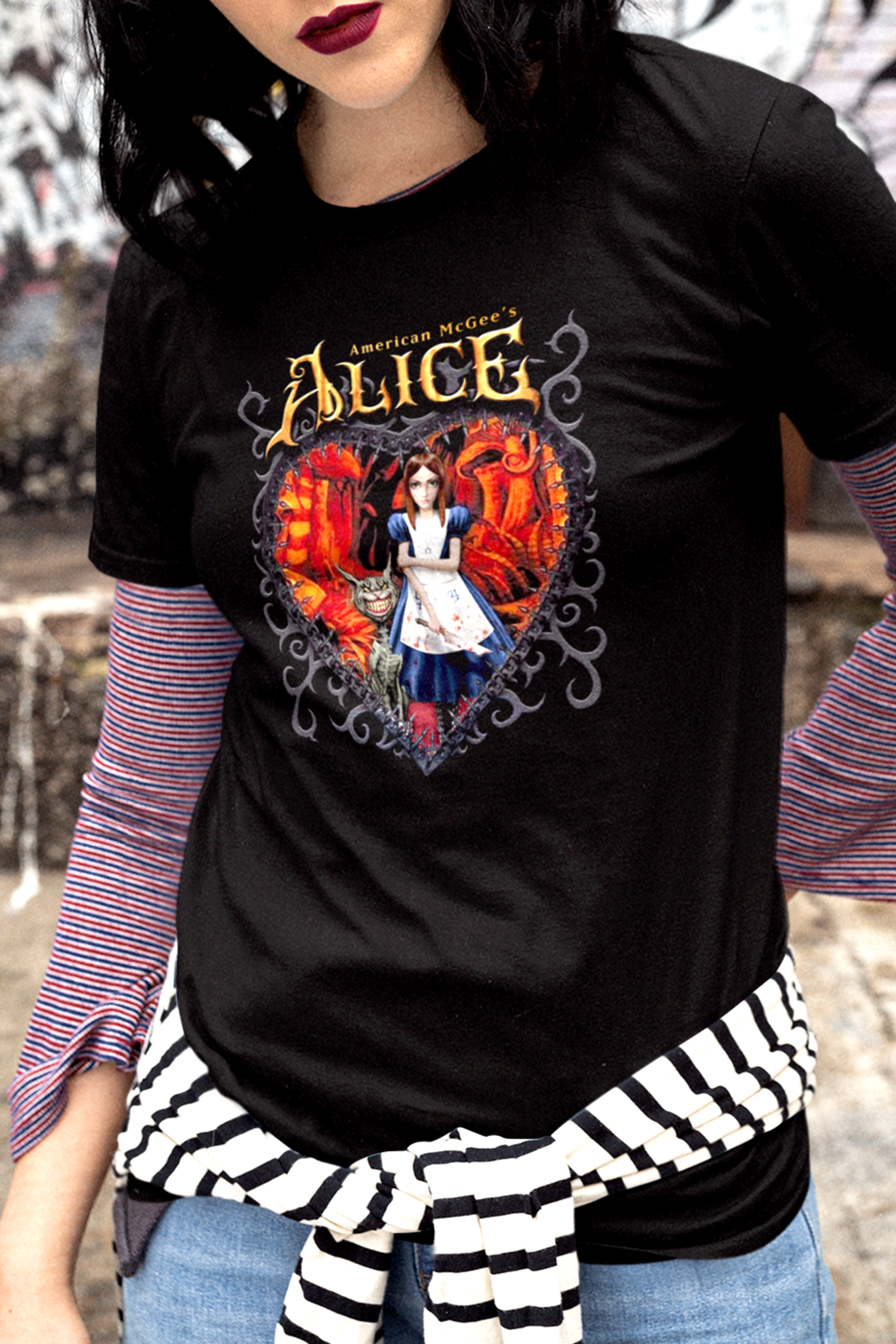 Alice Shirt - Comfort Colors Unisex T-Shirt, American McGee