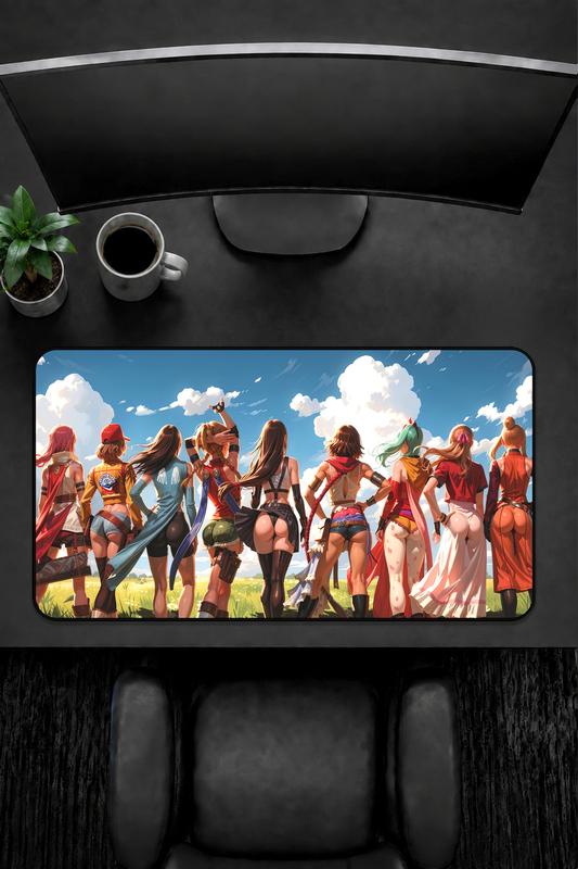 Final Fantasy Inspired Gaming Mousepad | XXL Desk Mat for Gamers
