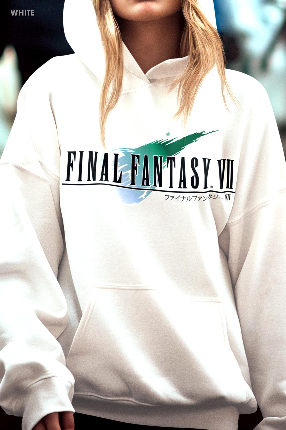 FF7 Hoodie, Gildan Unisex Hooded Sweatshirt
