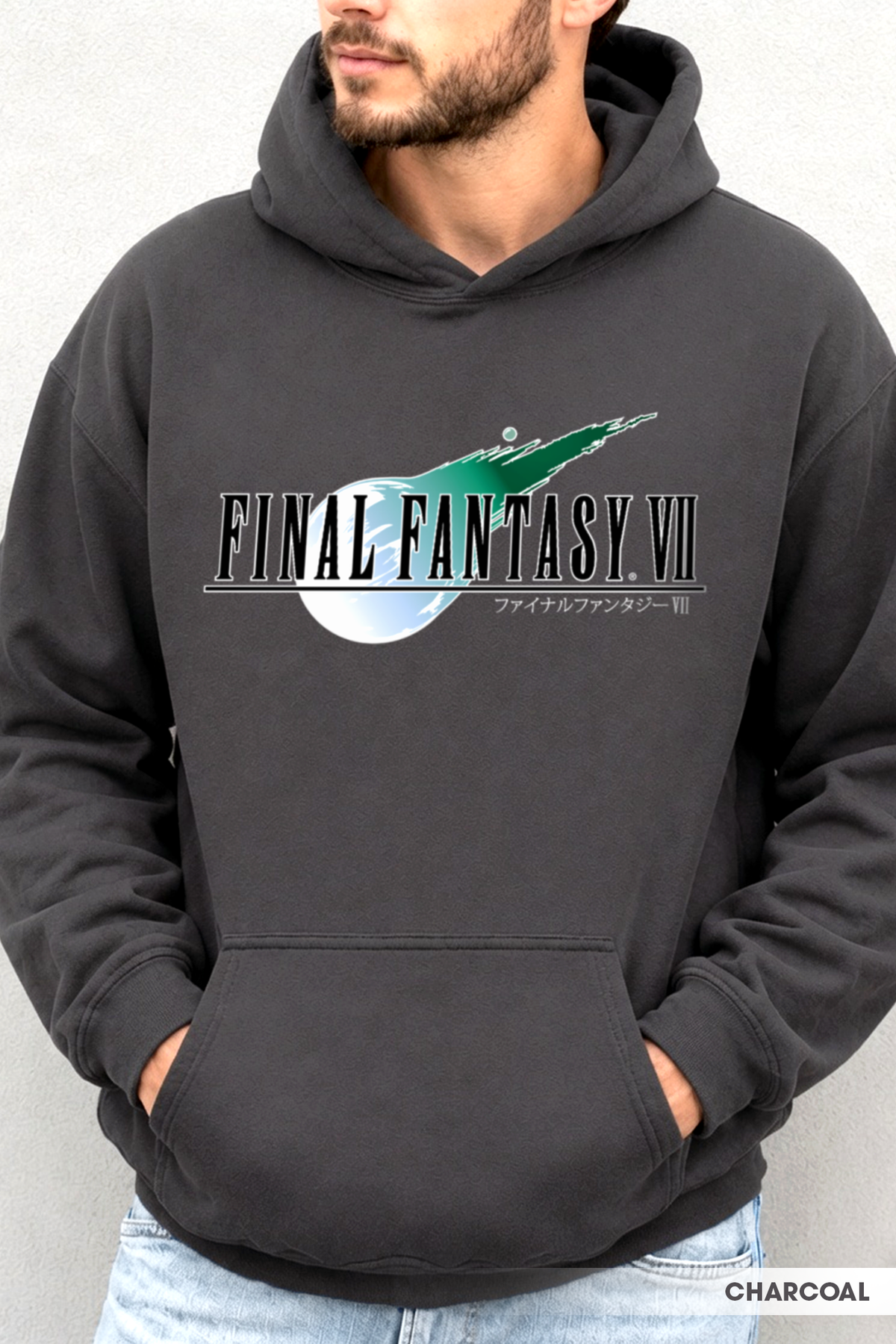 FF7 Hoodie, Gildan Unisex Hooded Sweatshirt