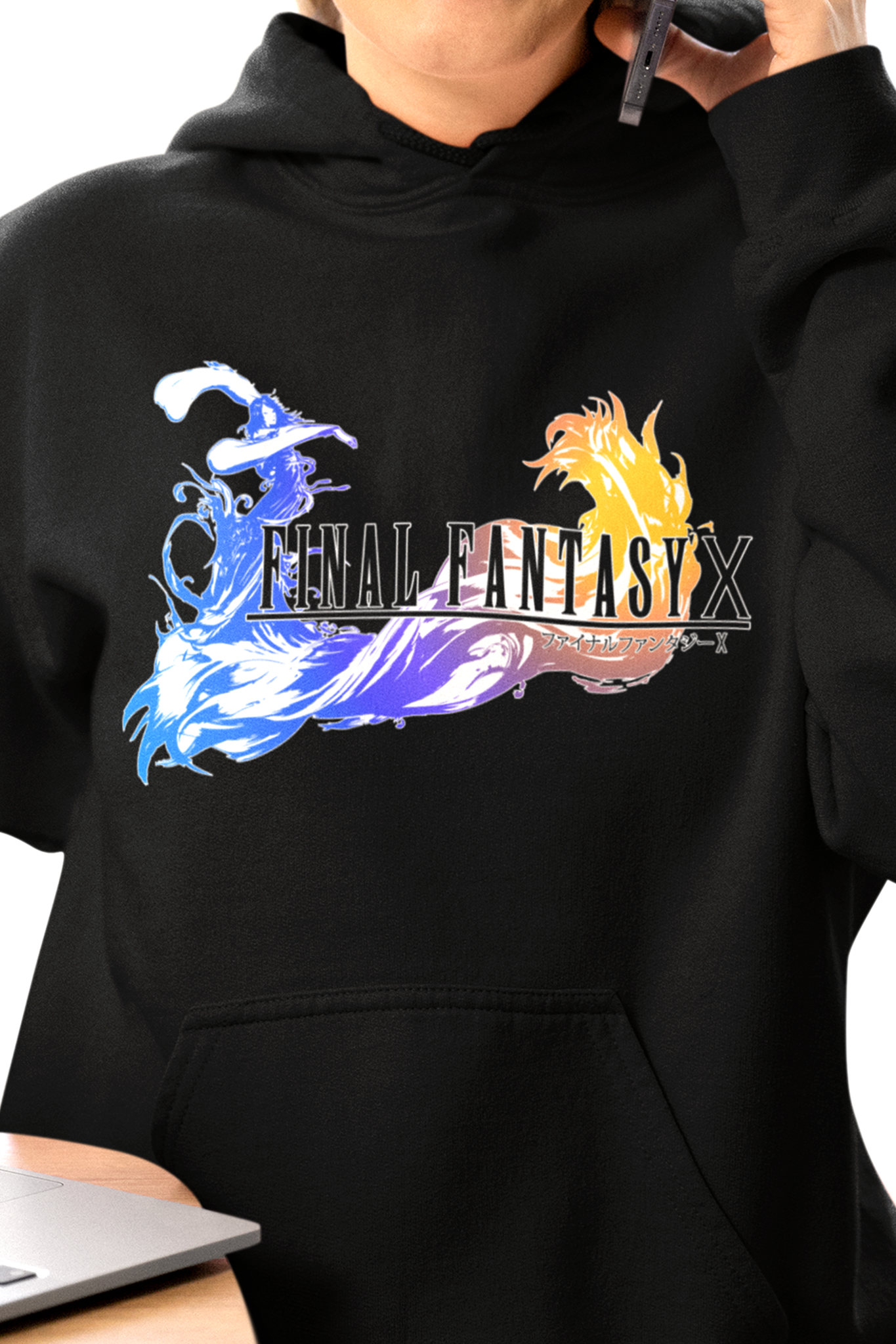 Final Fantasy 10 Hoodie, Gilden Unisex Hooded Sweatshirt
