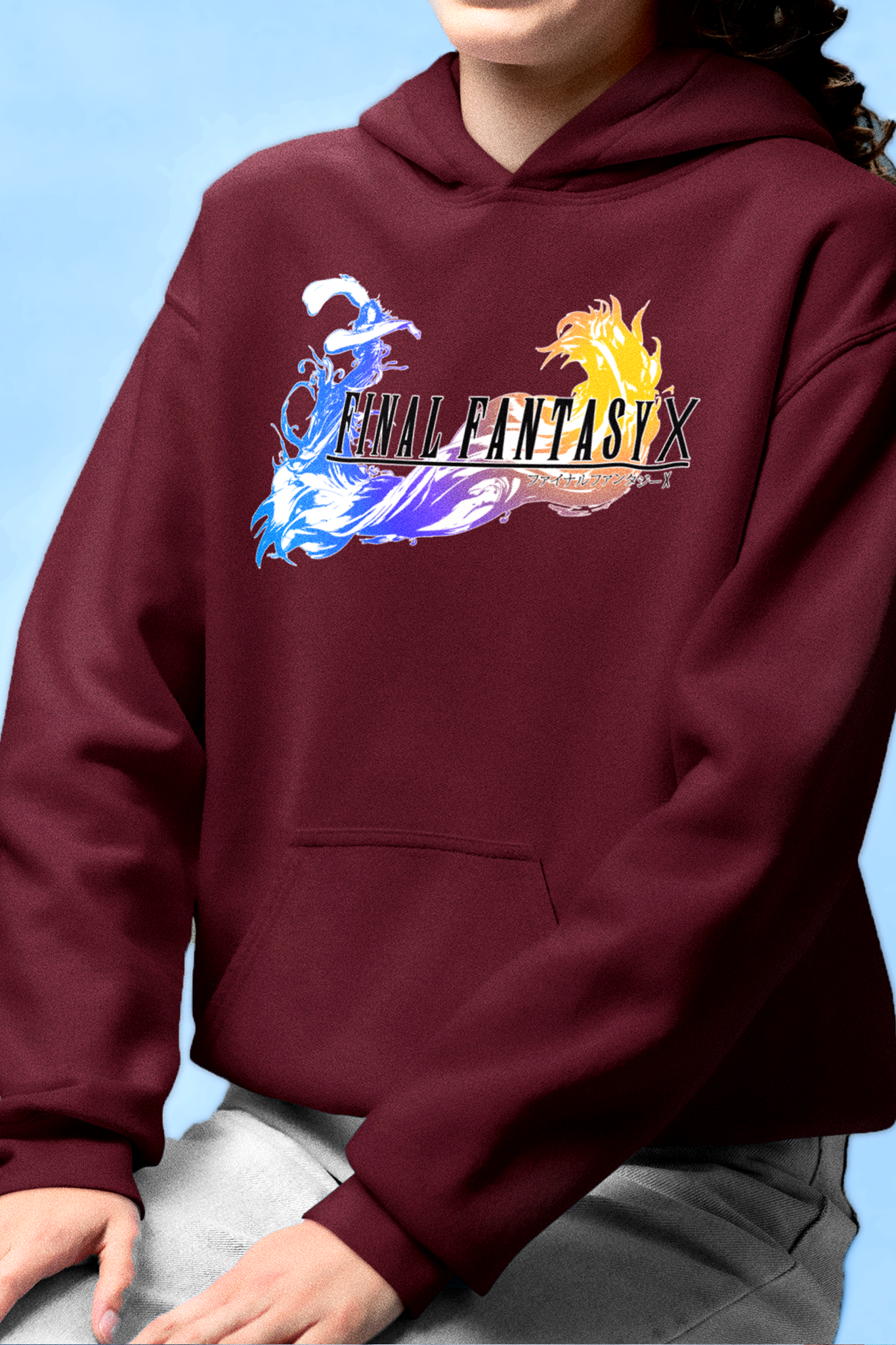 Final Fantasy 10 Hoodie, Gilden Unisex Hooded Sweatshirt
