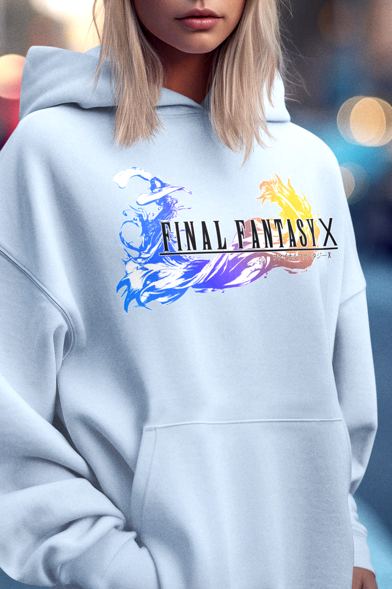 Final Fantasy 10 Hoodie, Gilden Unisex Hooded Sweatshirt