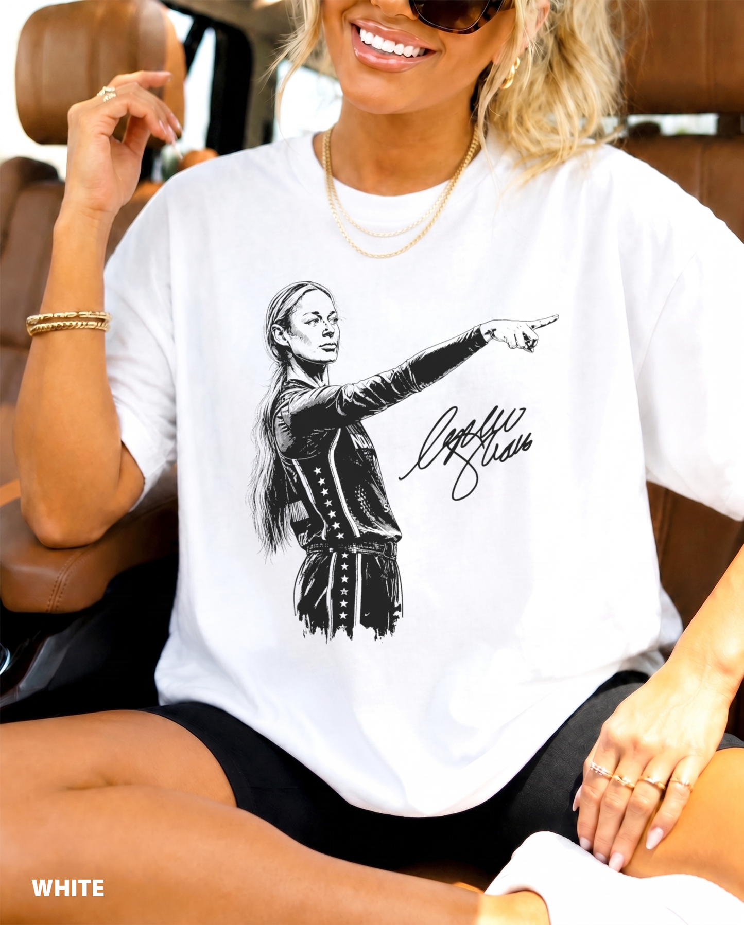 Sophie Cunningham Point Shirt, Comfort Colors Unisex T-shirt