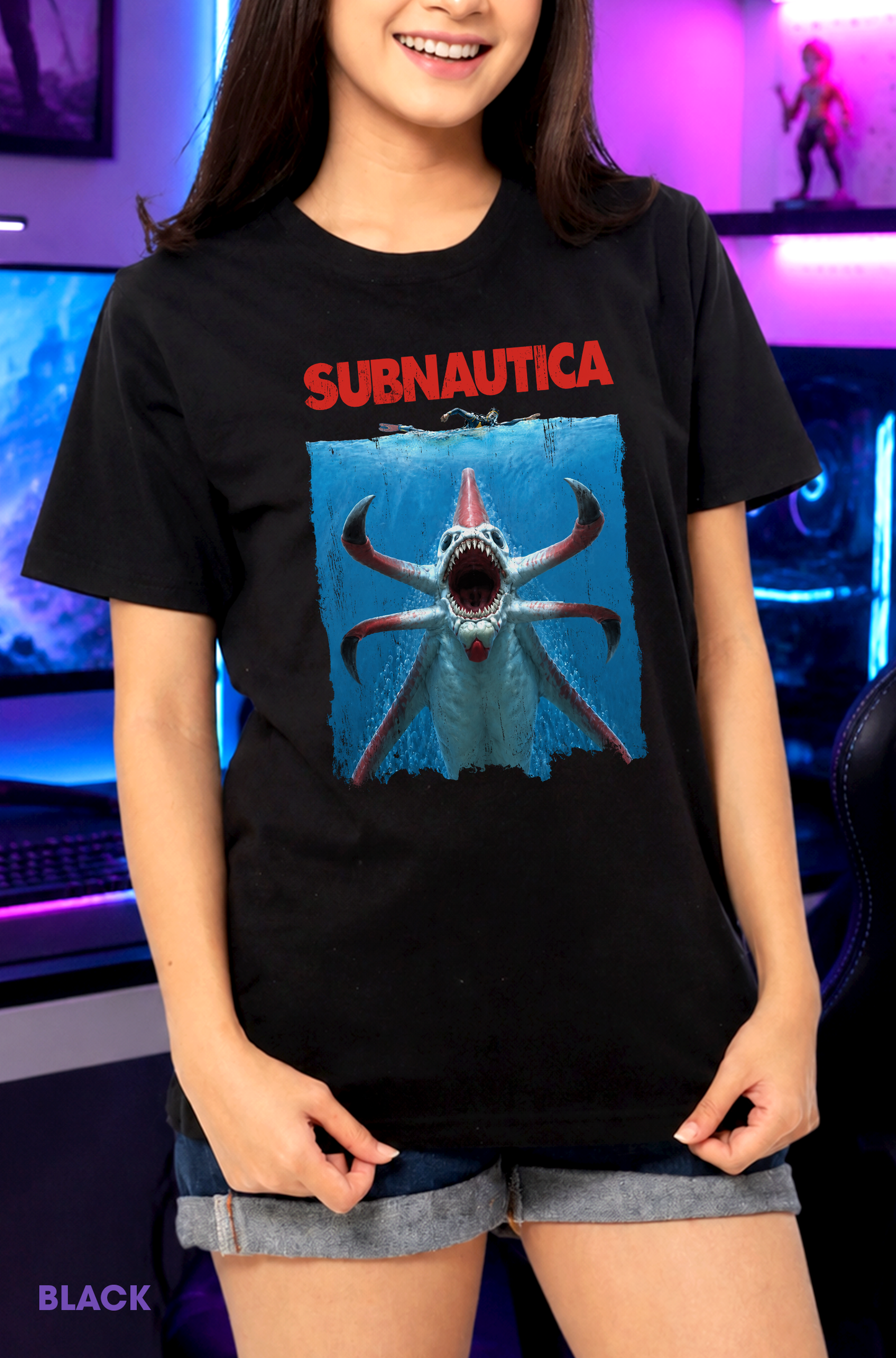 Subnautica Shirt, Comfort Colors Unisex T-Shirt
