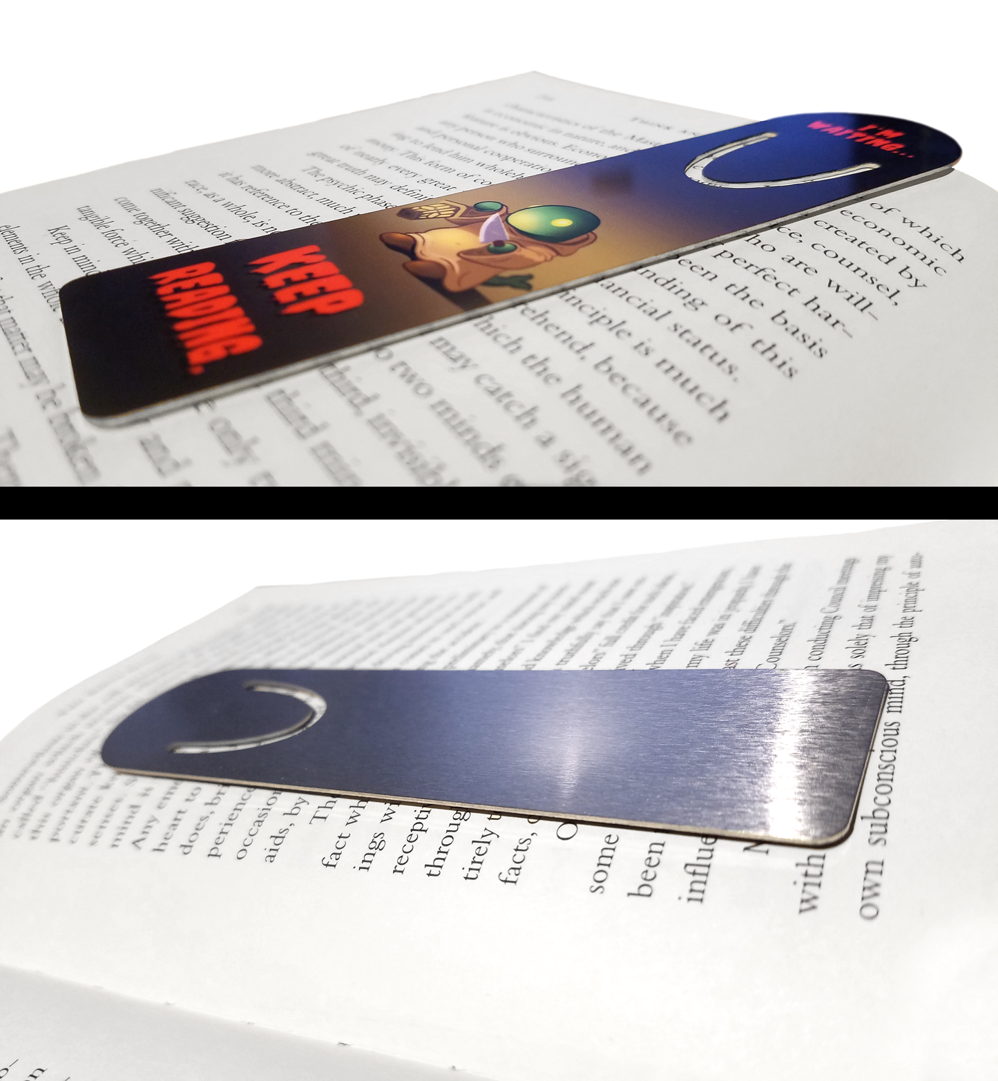 Final Fantasy Aluminum Bookmark, Tonberry Metal Bookmark