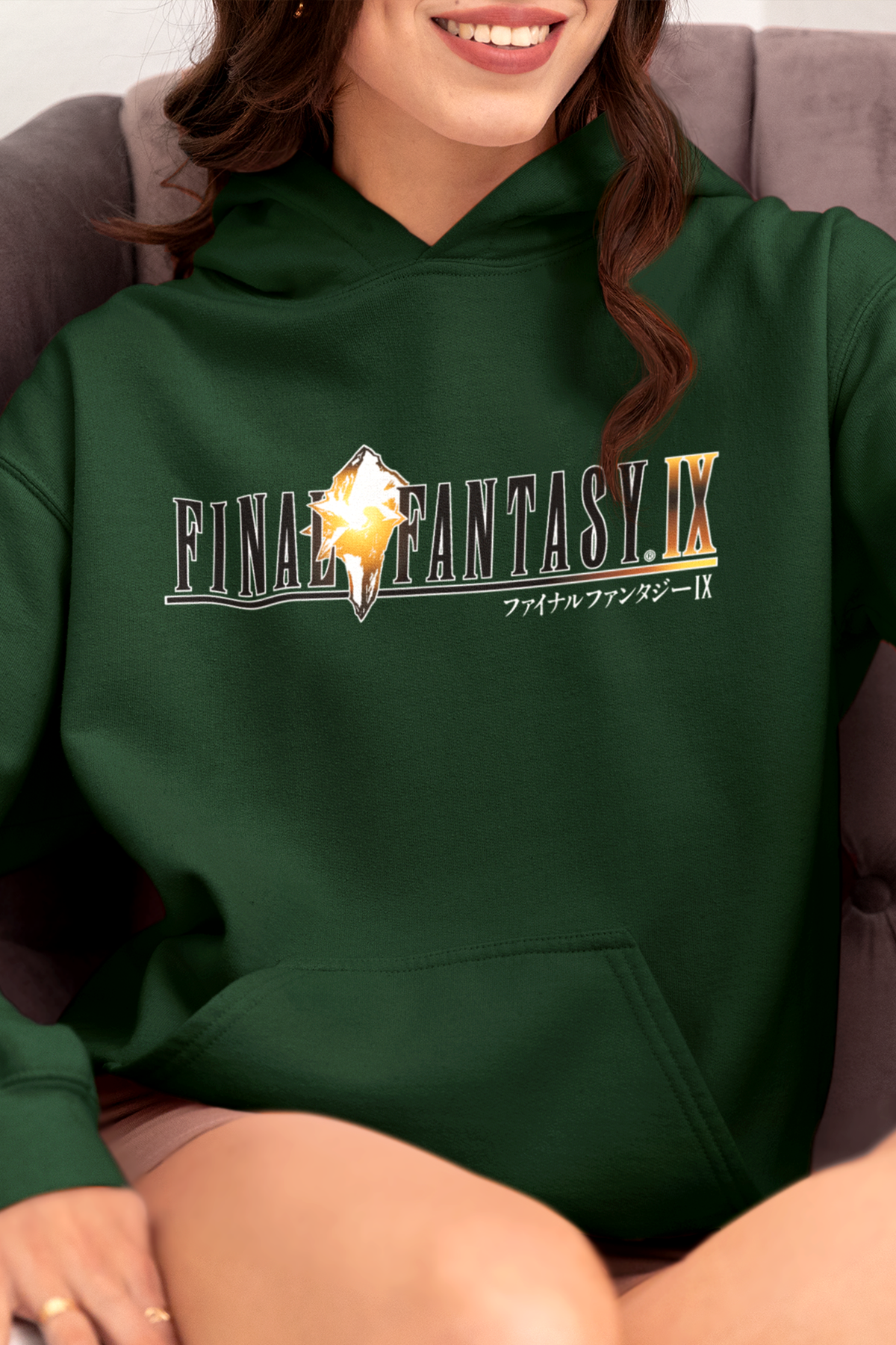 FF9 Hoodie, Gildan Unisex Hooded Sweatshirt