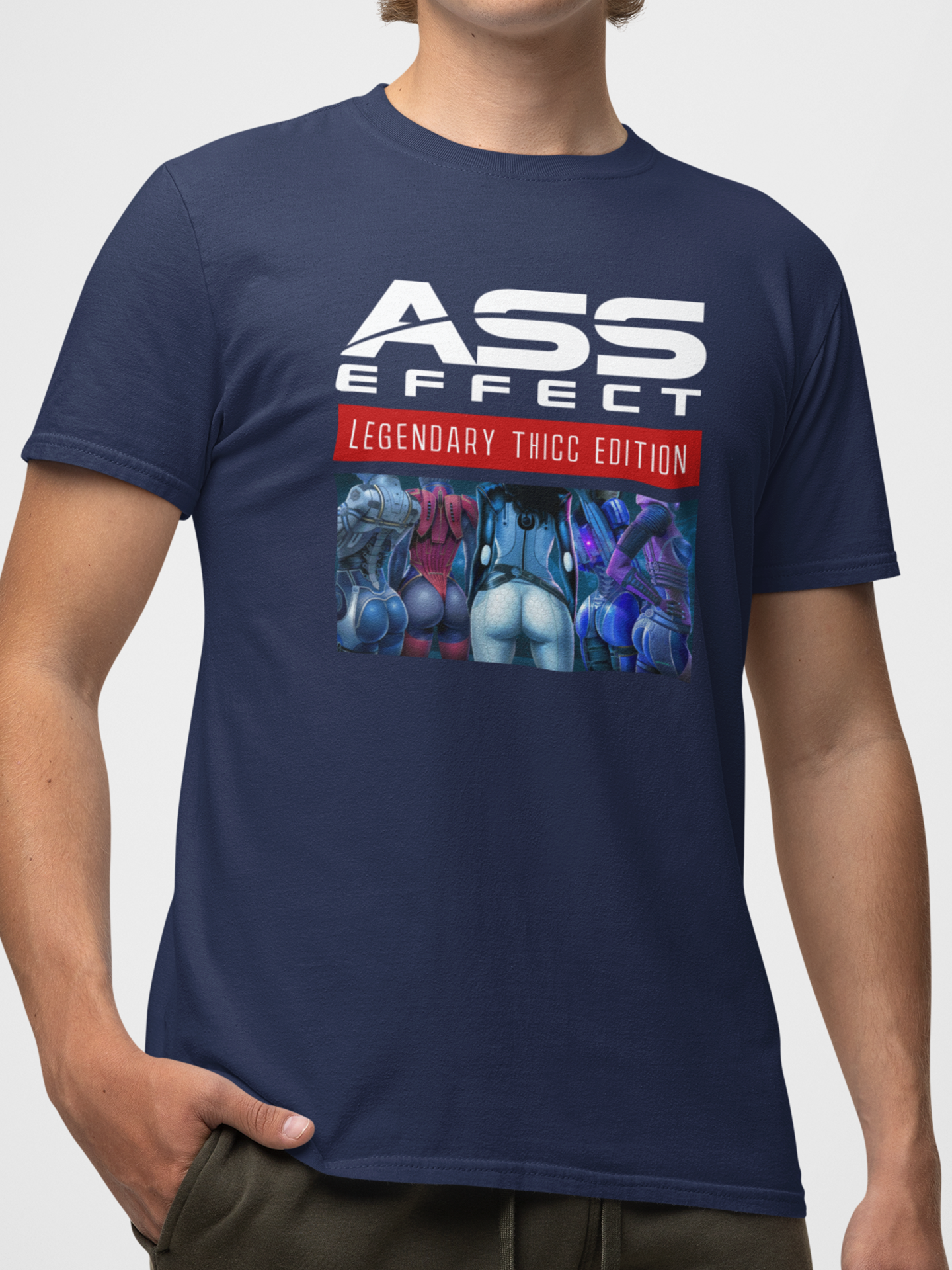 MASS EFFECT - ASS EFFECT LEGENDARY THICC EDITION UNISEX TEE