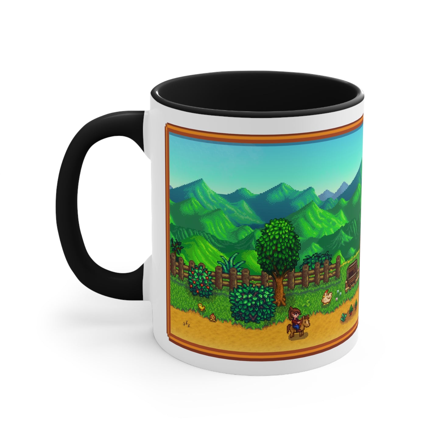 Stardew Valley - Coffee - White Mug 11oz, Stardew Valley, Stardew Mug, Gamer Mug, Video Game Mug, Pelican Town, Leah, Stardew Valley Gift