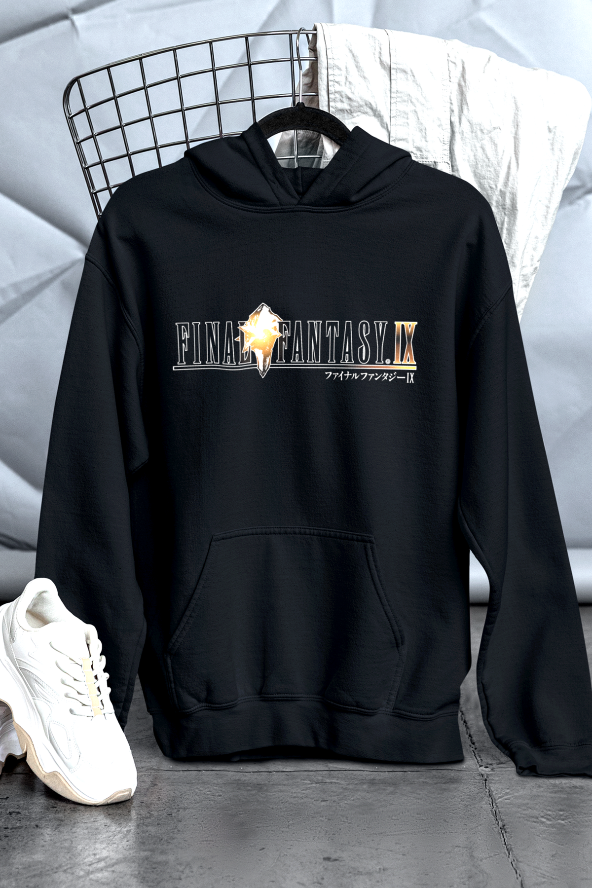 FF9 Hoodie, Gildan Unisex Hooded Sweatshirt