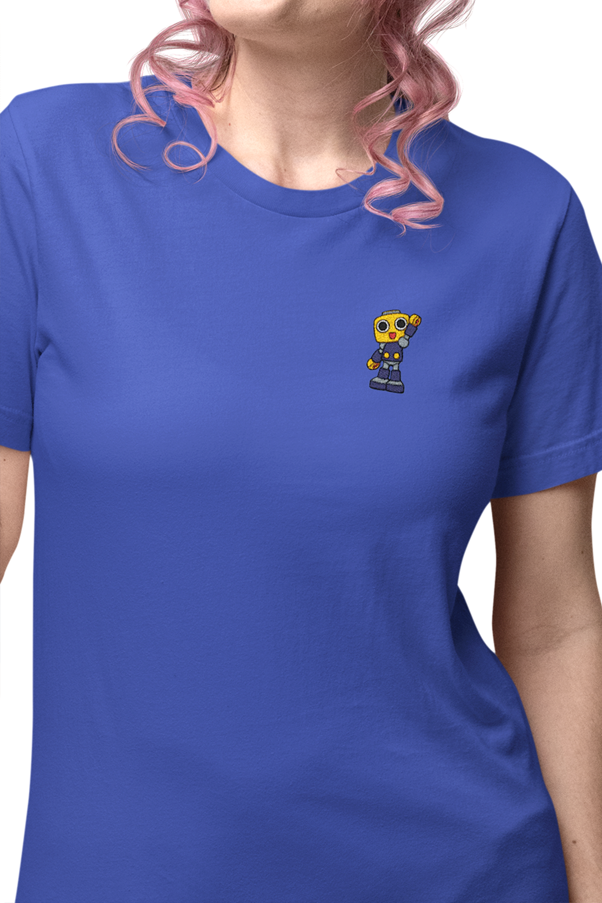 Servbot Embroidered Shirt, Tron Bonne Unisex Tshirt, Mega Man Legends Tee