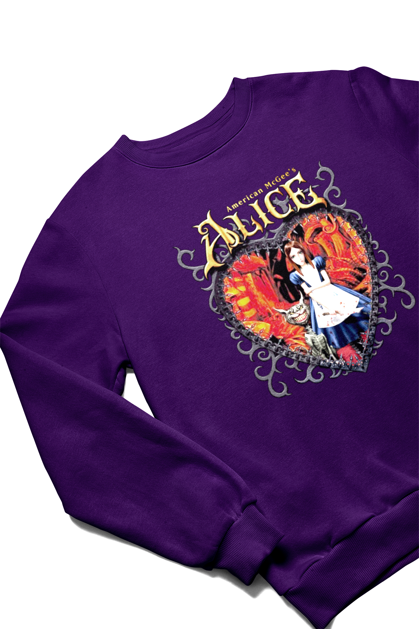 Alice Sweater, American McGee Pullover, Gilden Unisex Sweatshirt