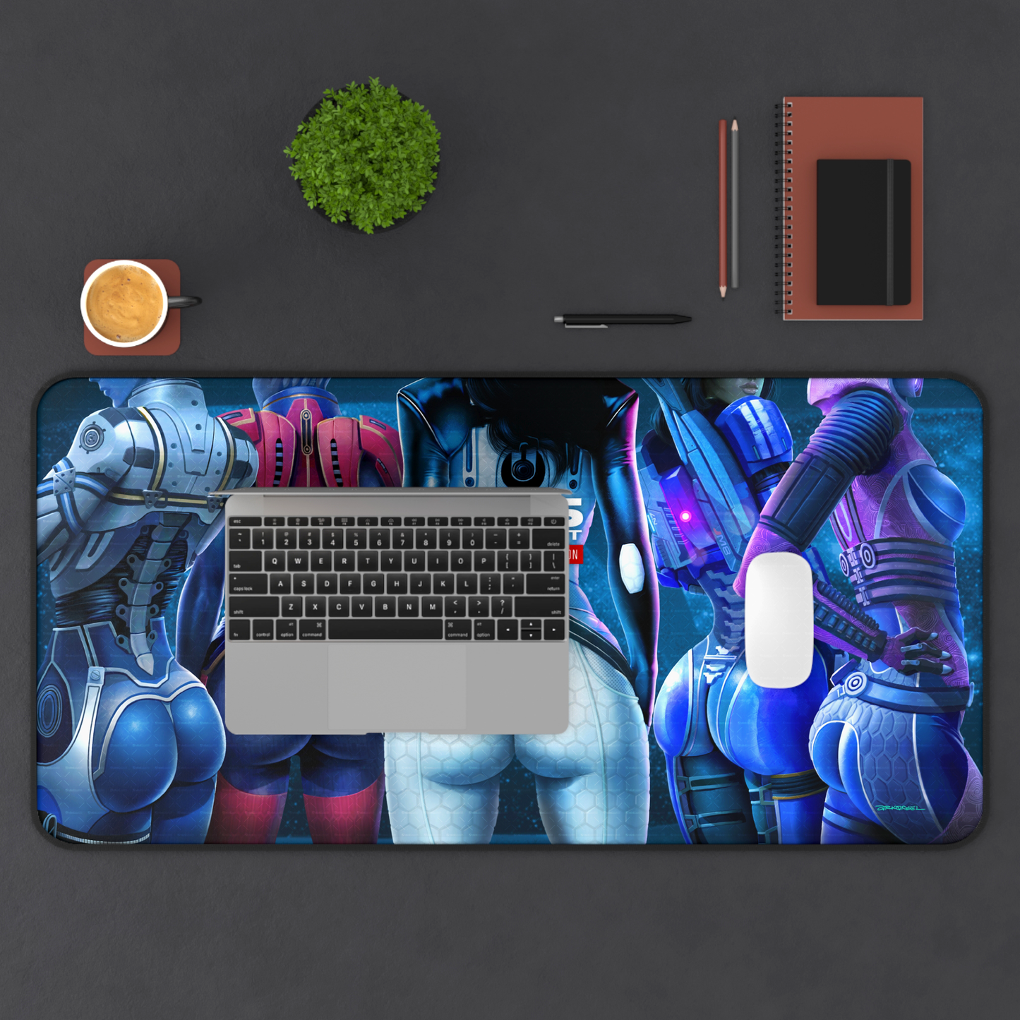 MASS EFFECT - ASS EFFECT MOUSE PAD - DESK MAT