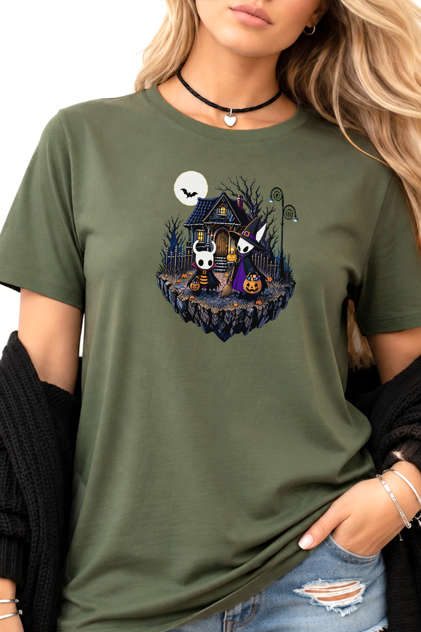 Hollow Knight Halloween Shirt, Comfort Colors Unisex Tee