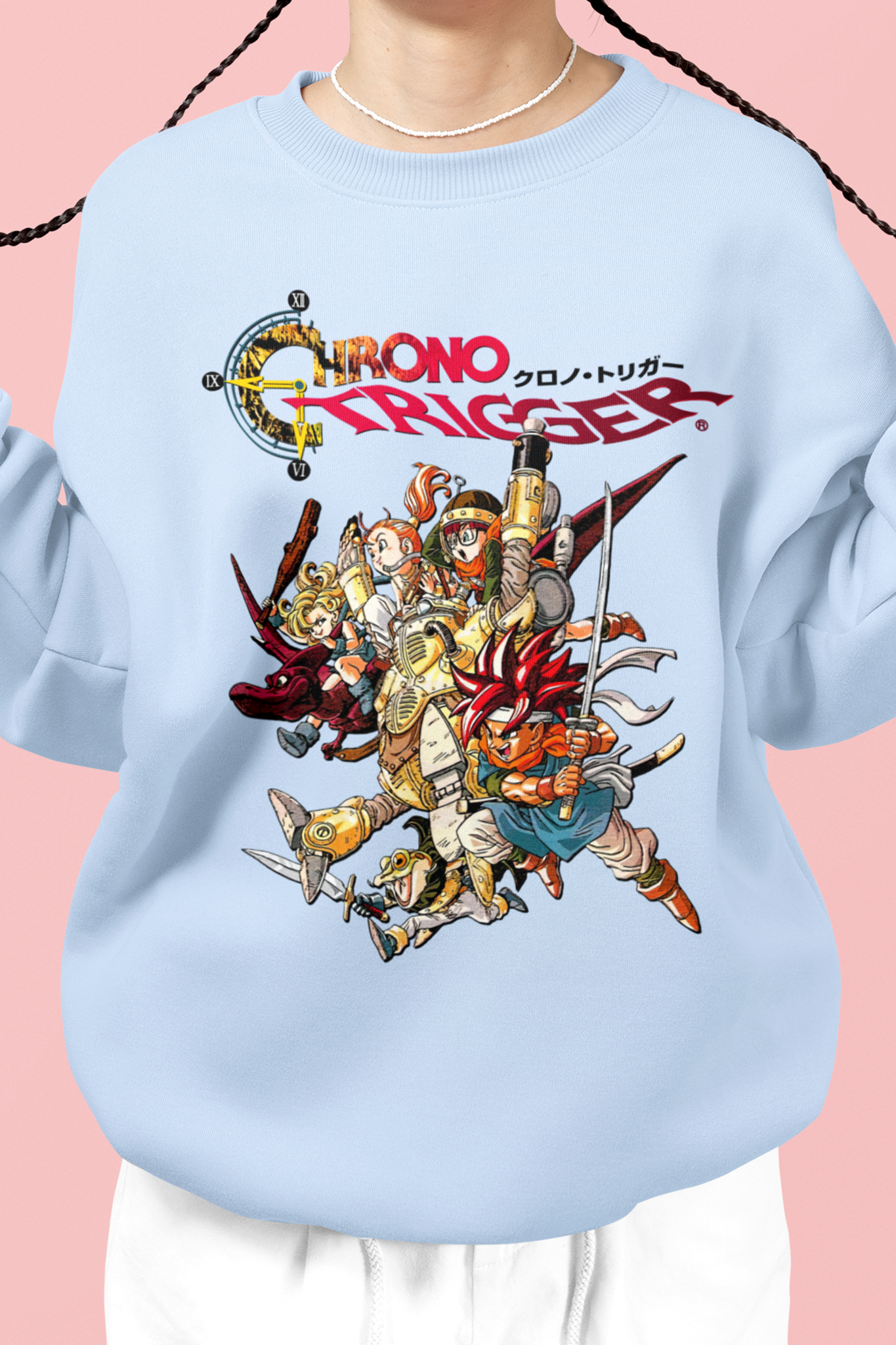 Chrono Trigger Sweatshirt, Unisex Gamer Sweater