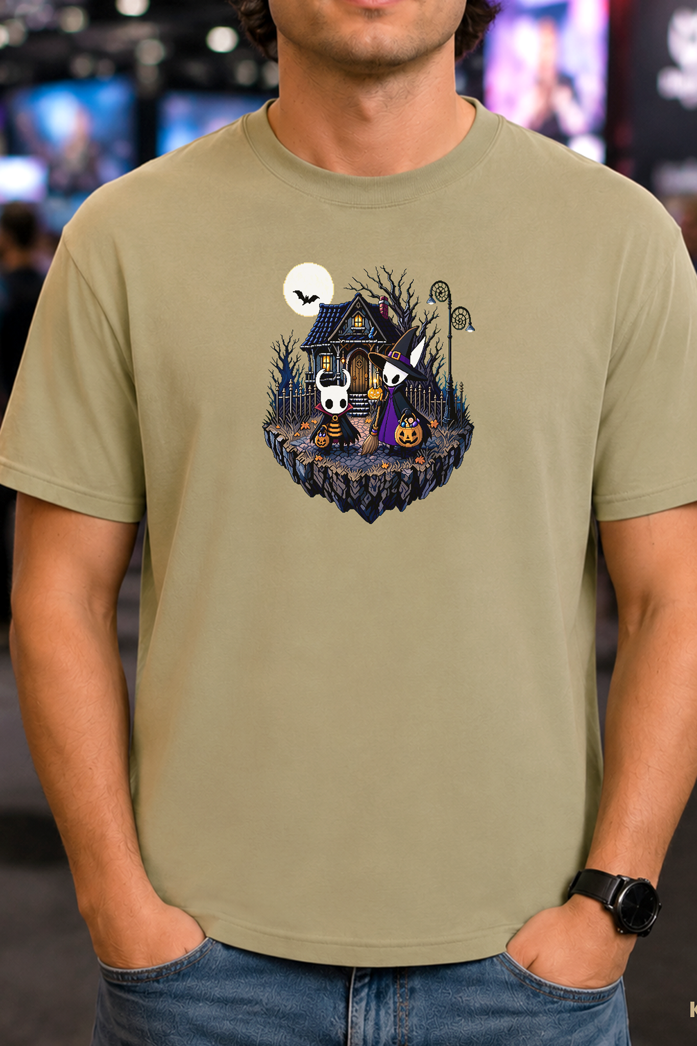 Hollow Knight Halloween Shirt, Comfort Colors Unisex Tee