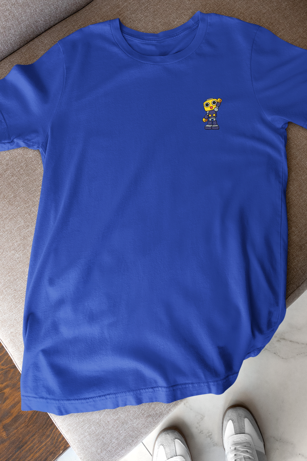 Servbot Embroidered Shirt, Tron Bonne Unisex Tshirt, Mega Man Legends Tee