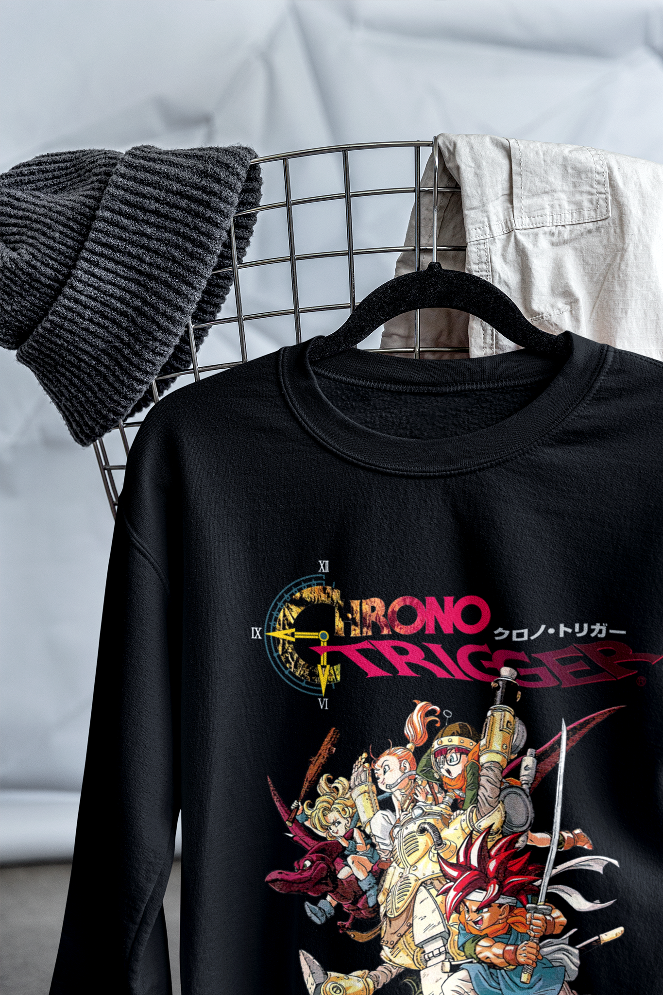 Chrono Trigger Sweatshirt, Unisex Gamer Sweater