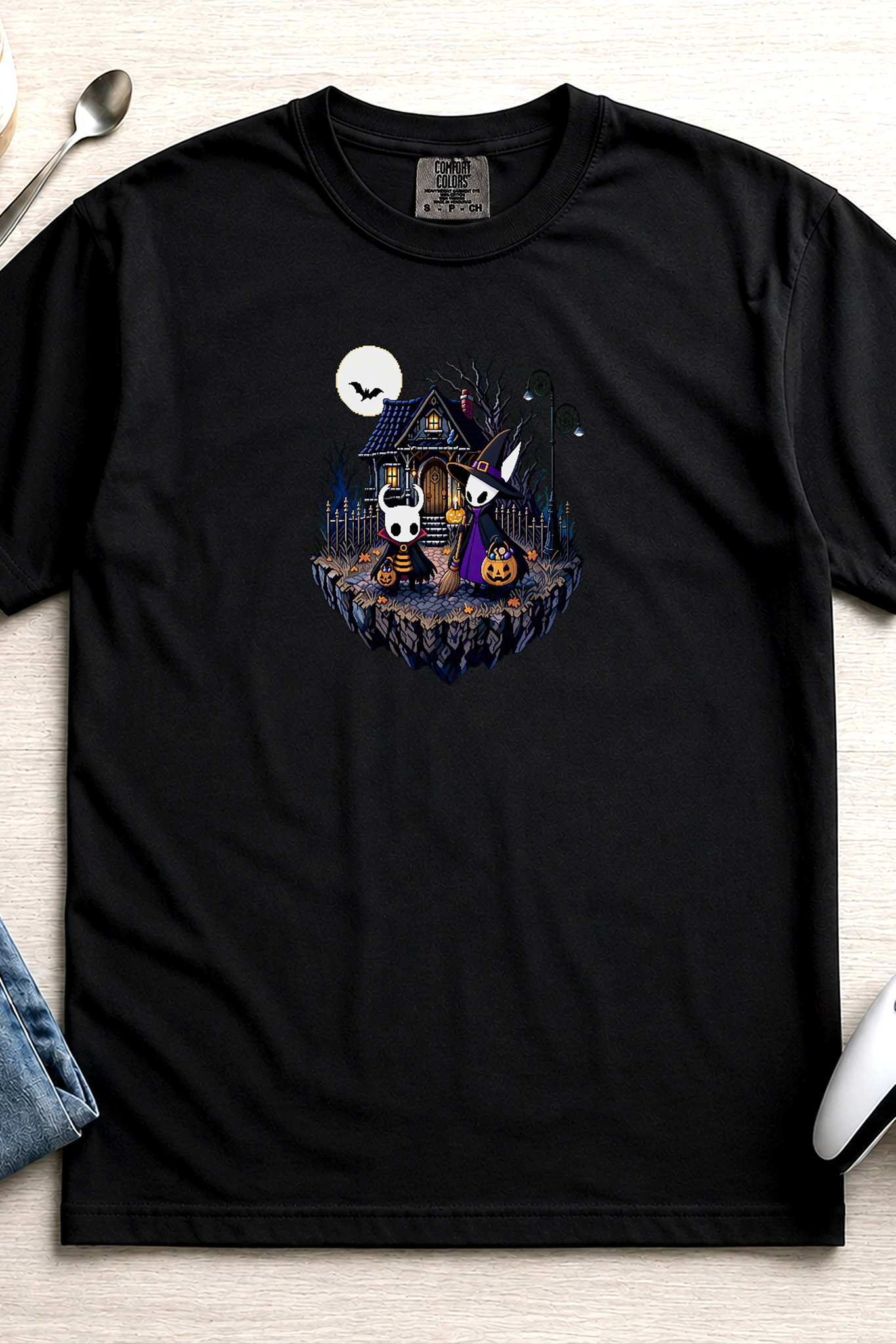 Hollow Knight Halloween Shirt, Comfort Colors Unisex Tee