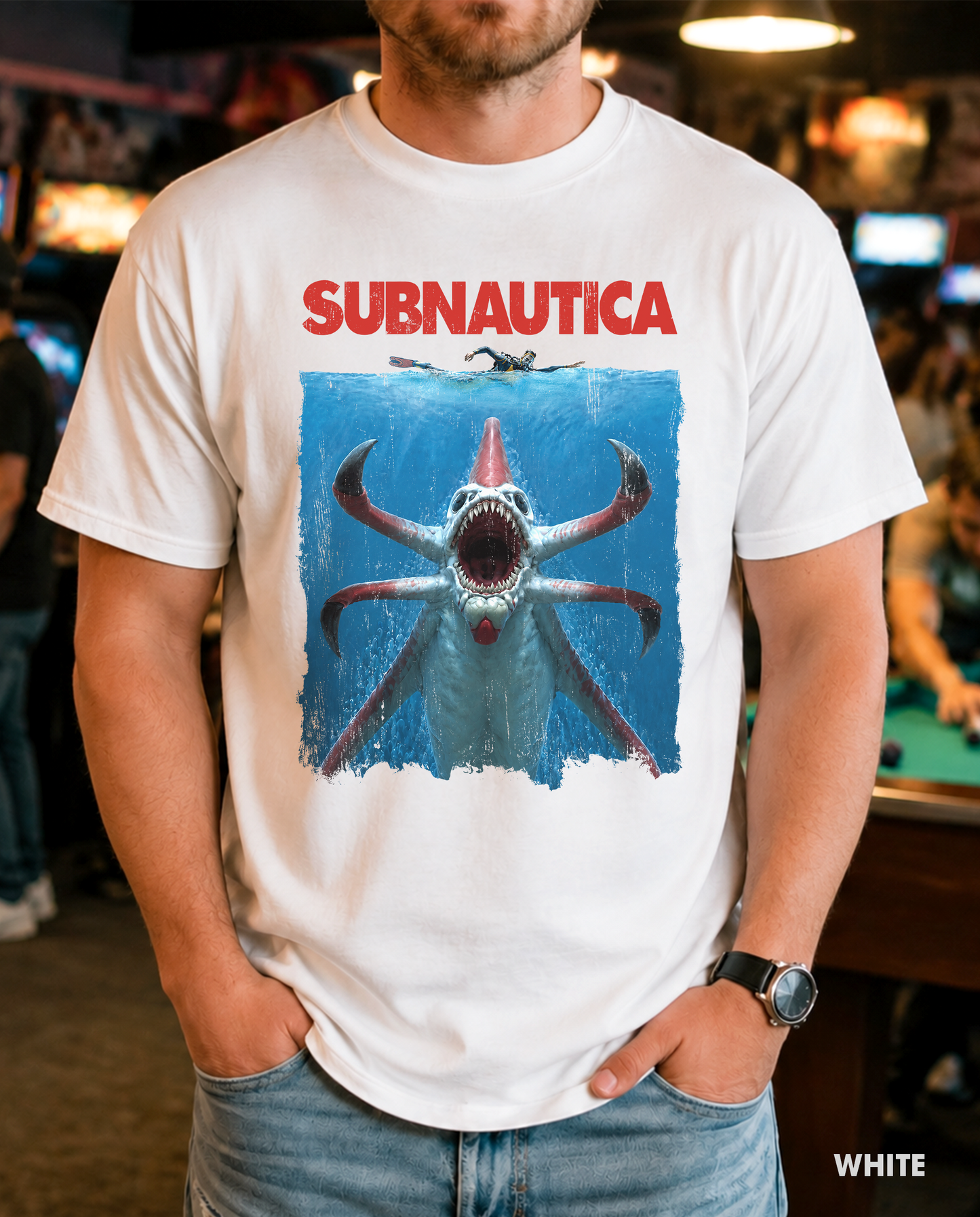 Subnautica Shirt, Comfort Colors Unisex T-Shirt