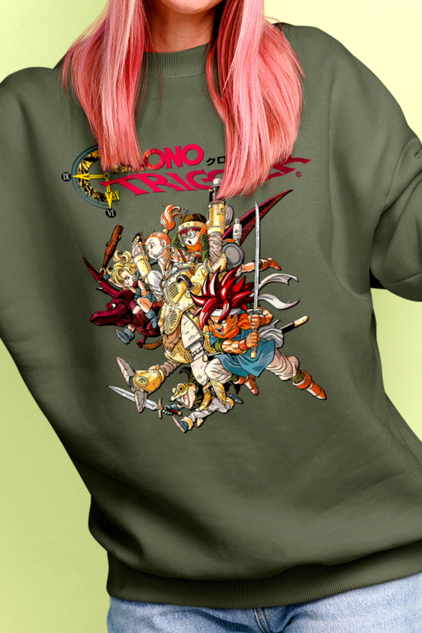 Chrono Trigger Sweatshirt, Unisex Gamer Sweater