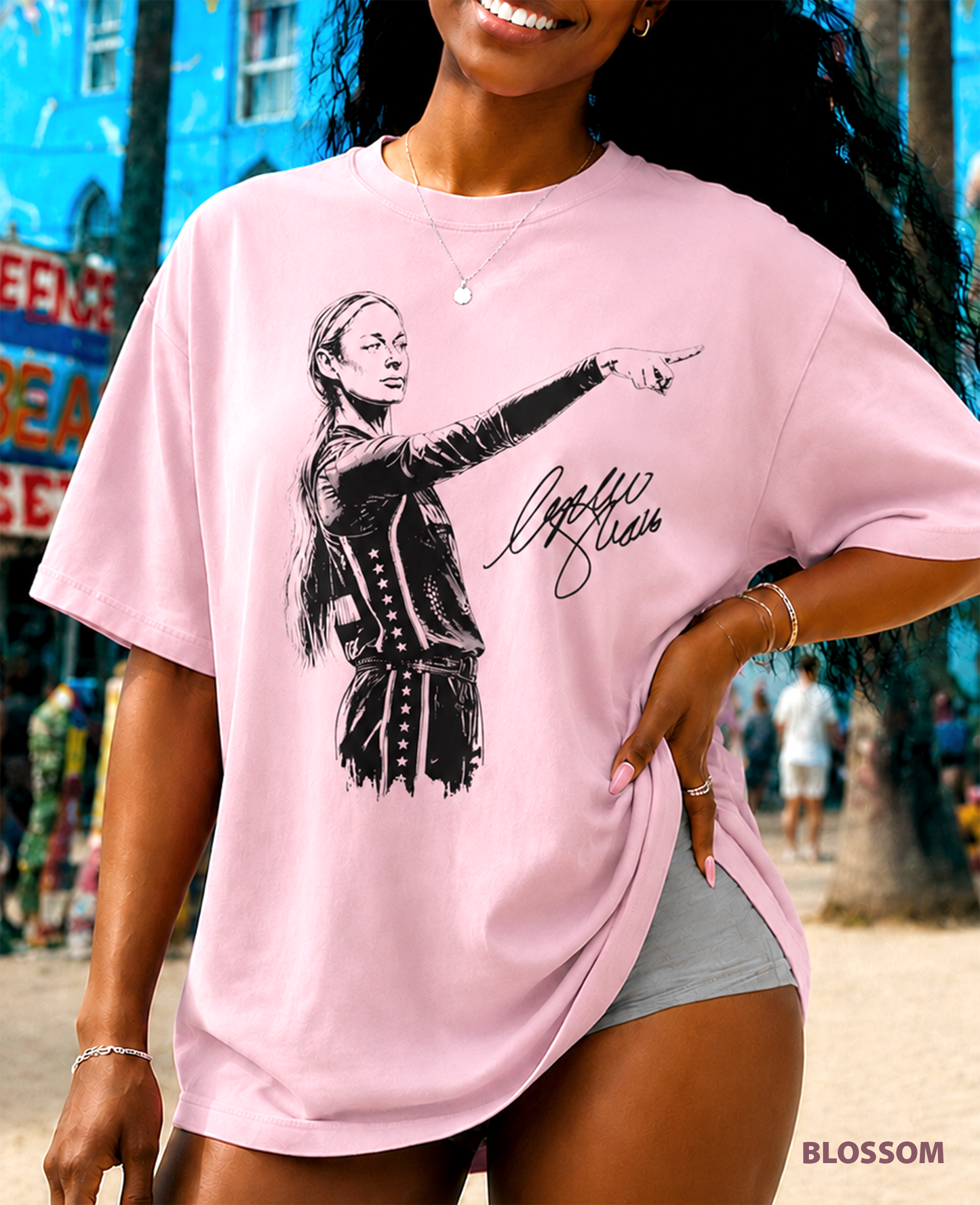 Sophie Cunningham Point Shirt, Comfort Colors Unisex T-shirt