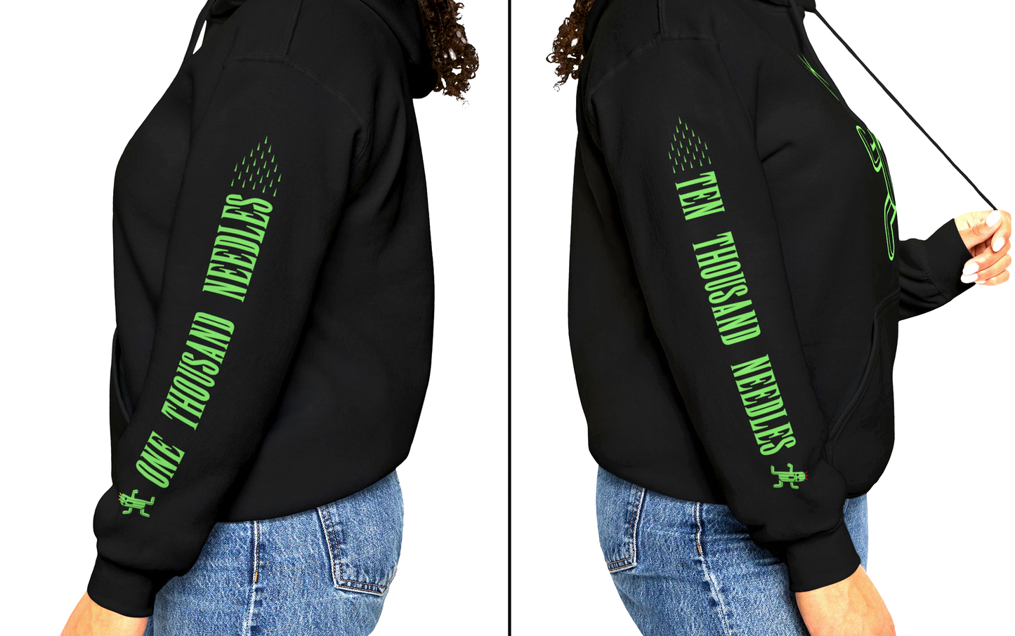 Cactuar Hoodie, Sleeve Print Sweater, Gildan Unisex Hooded Sweatshirt