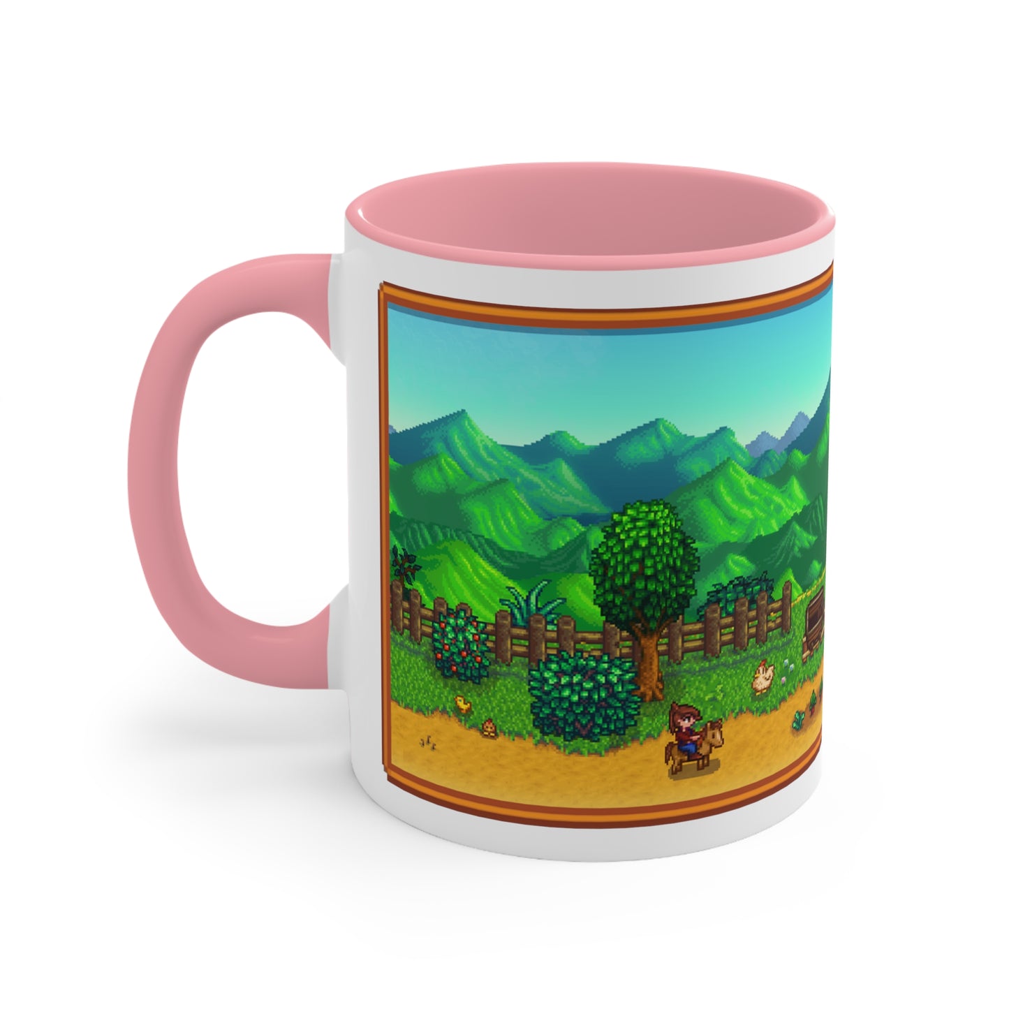 Stardew Valley - Coffee - White Mug 11oz, Stardew Valley, Stardew Mug, Gamer Mug, Video Game Mug, Pelican Town, Leah, Stardew Valley Gift