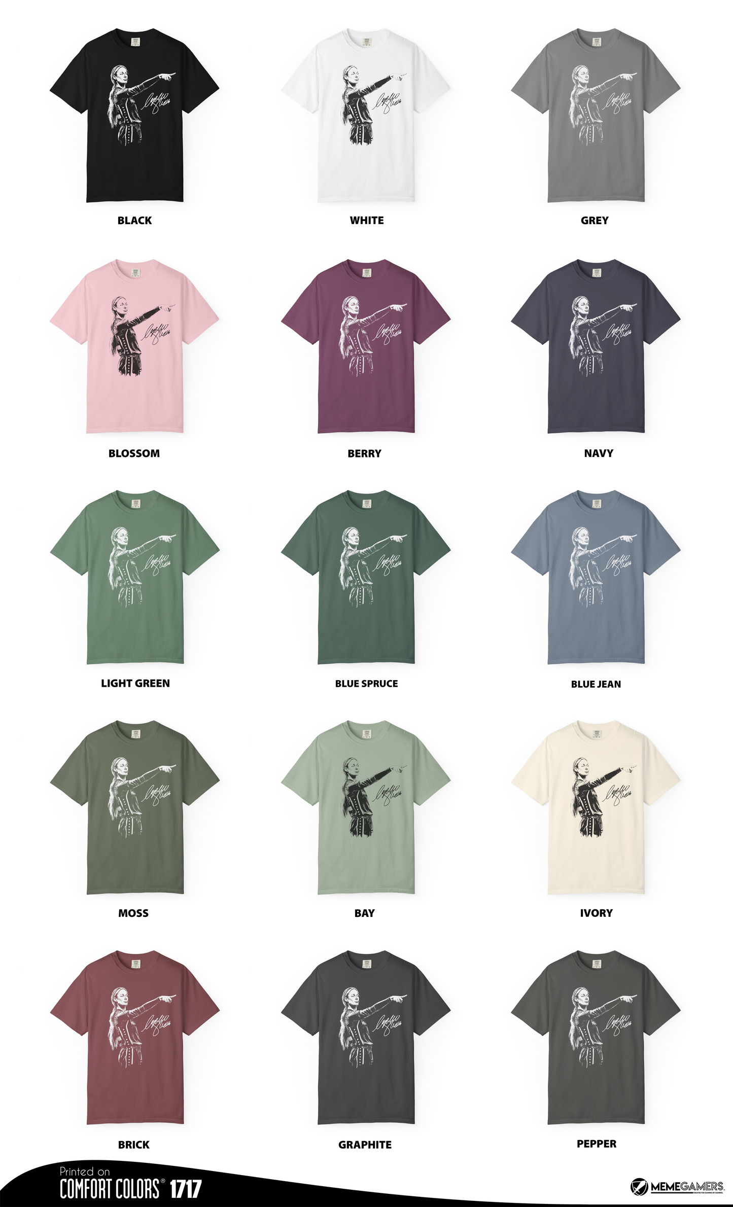 Sophie Cunningham Point Shirt, Comfort Colors Unisex T-shirt