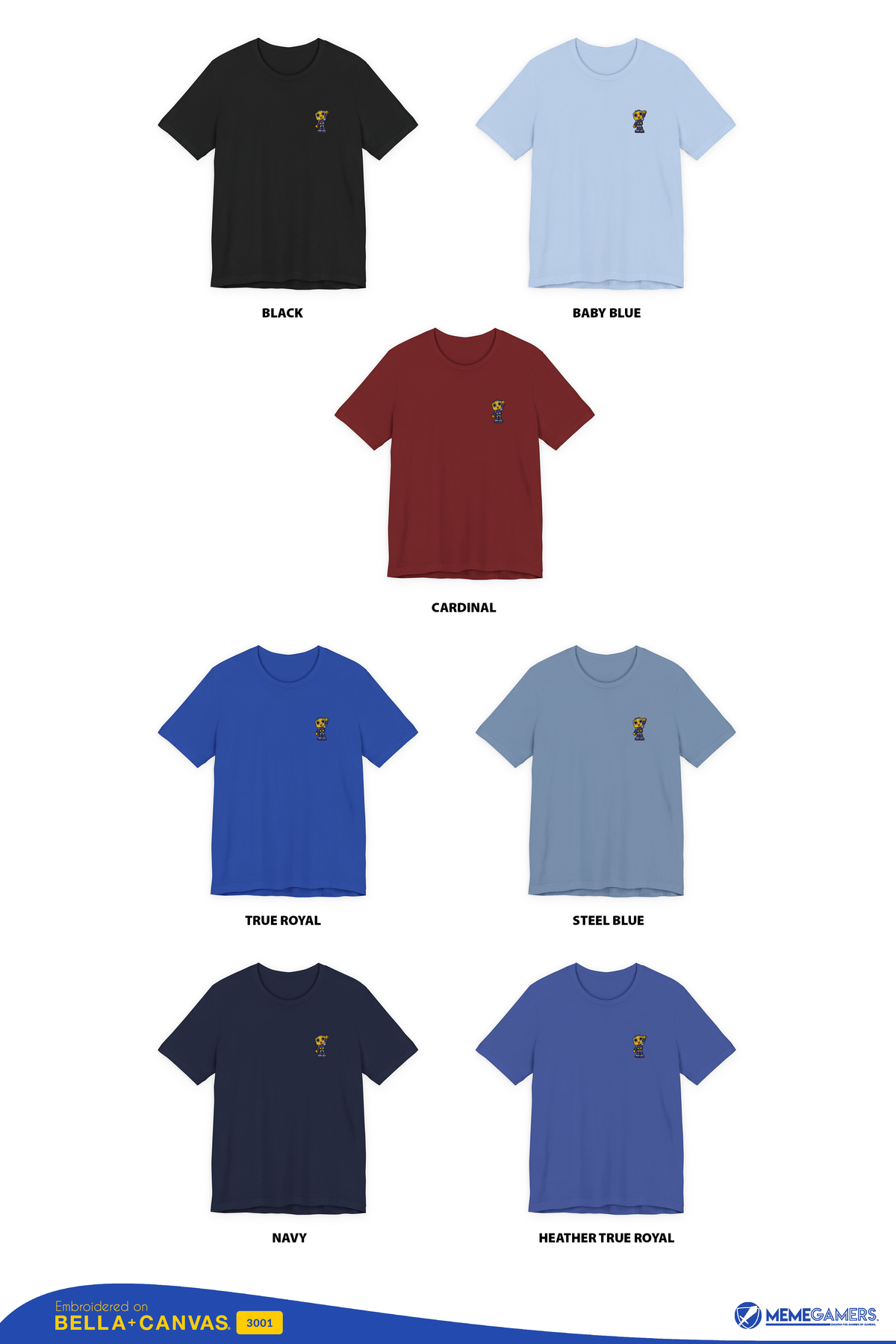 Servbot Embroidered Shirt, Tron Bonne Unisex Tshirt, Mega Man Legends Tee