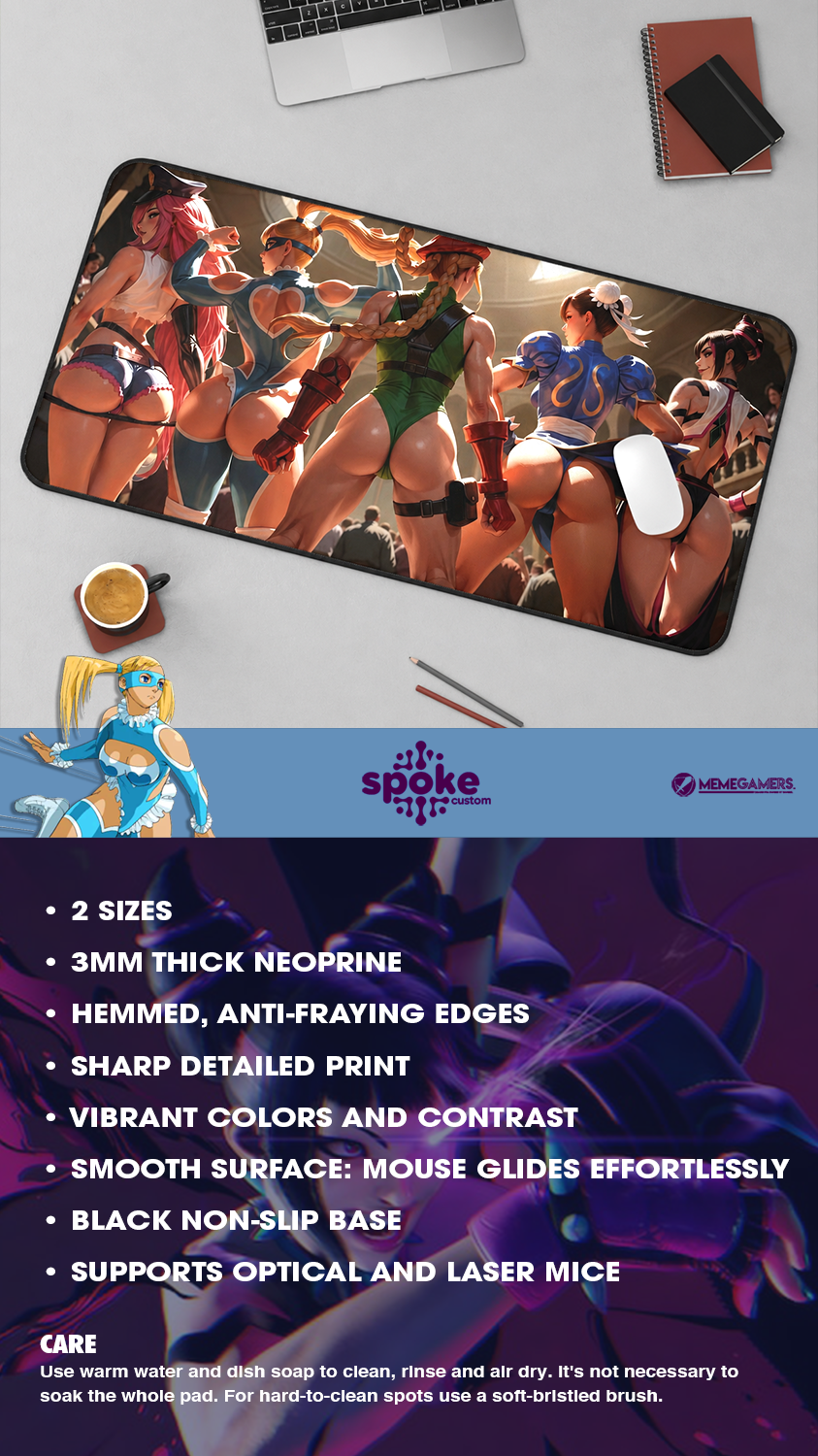 Street Fighter Desk Mat