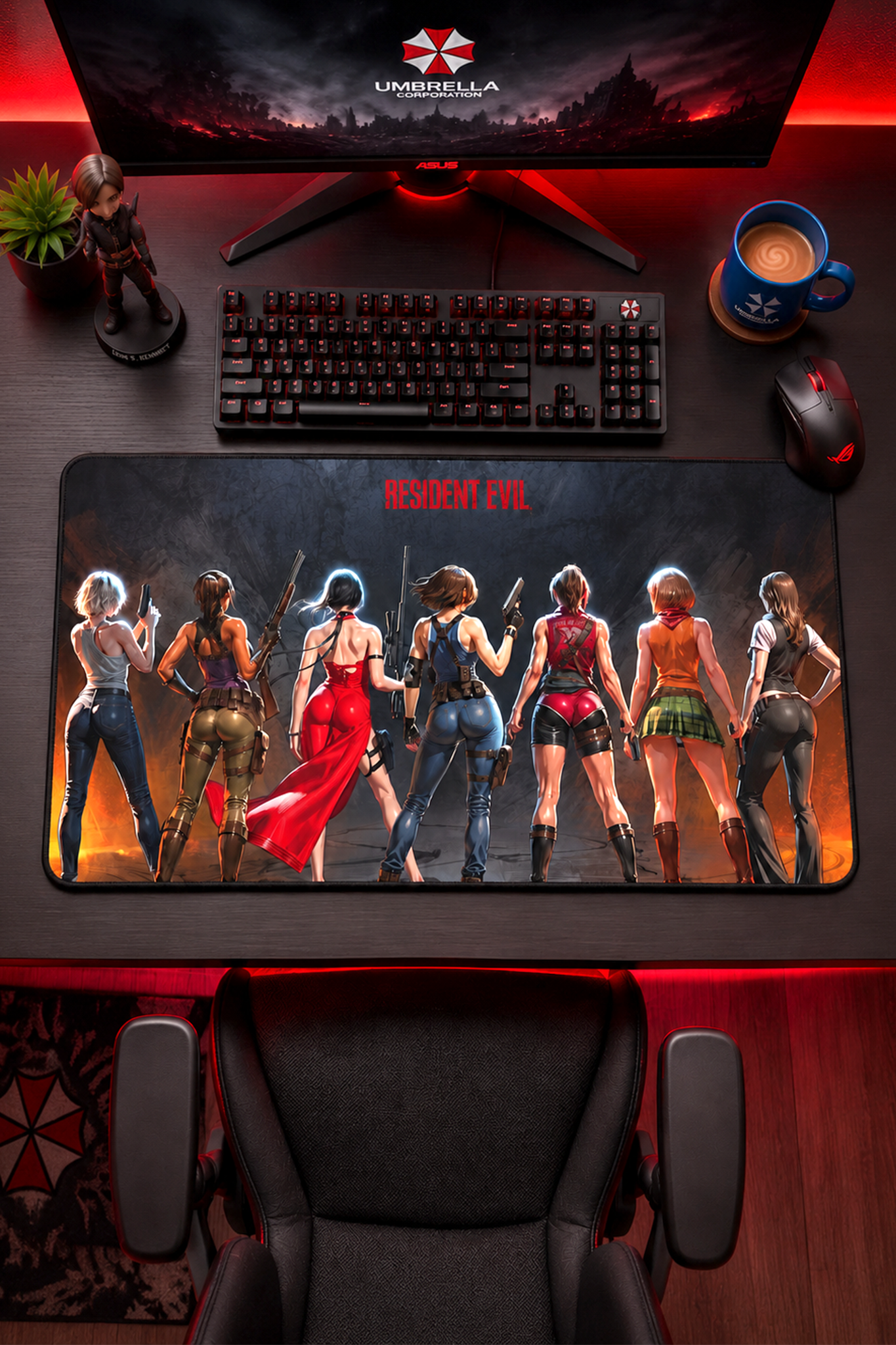 Resident Evil Desk Mat, RE Play Mat