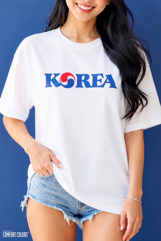 Korea Shirt, Comfort Colors Korean Unisex Tshirt