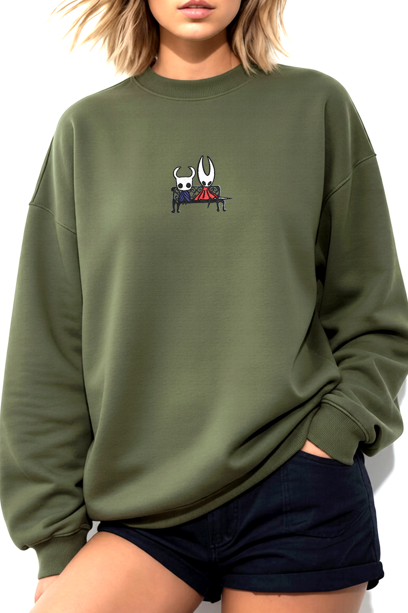 Hollow Knight Sweater, Gildan Unisex Sweatshirt