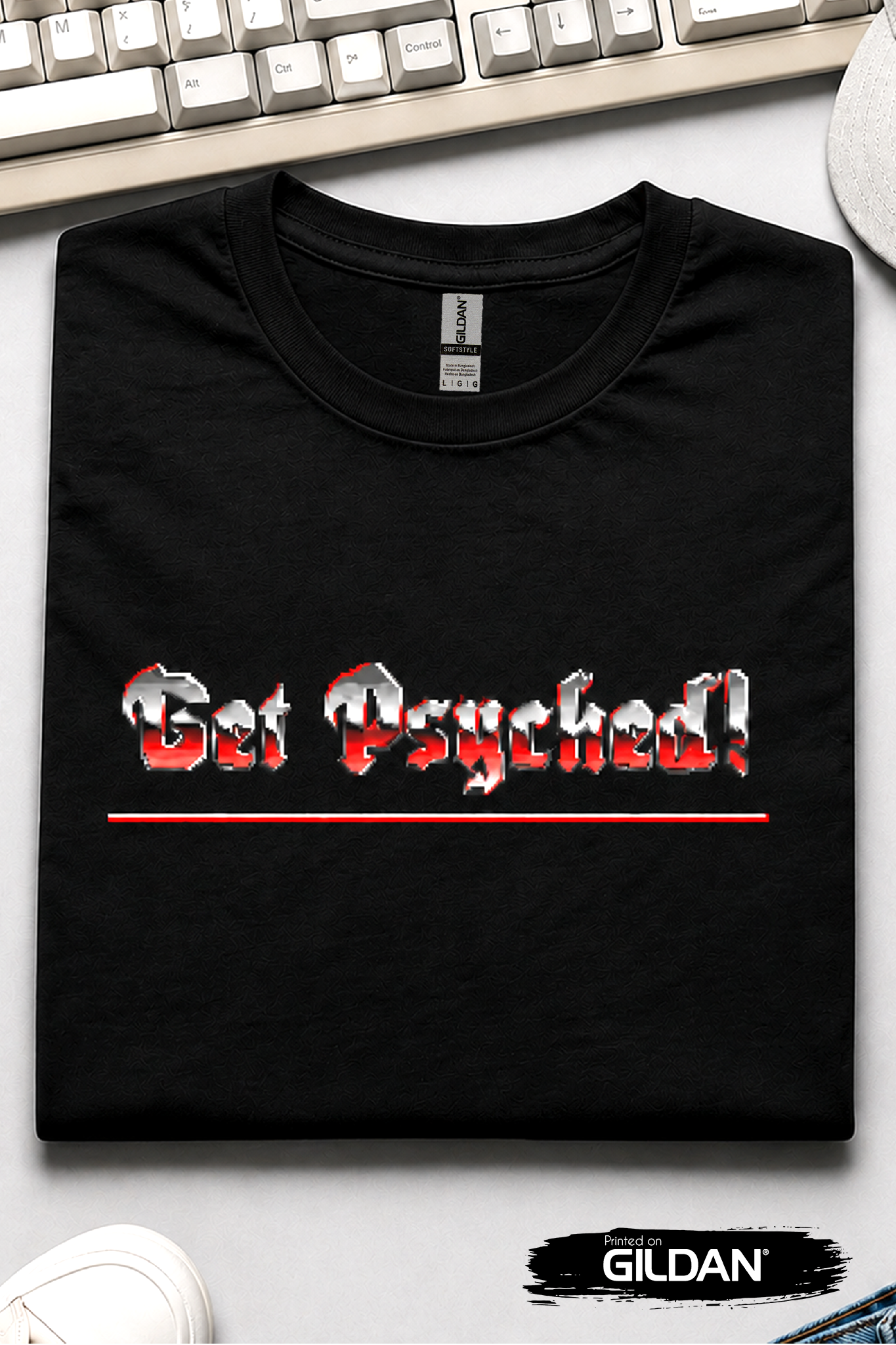 Get Psyched! Shirt, Retro Gaming Tshirt, Unisex Tee